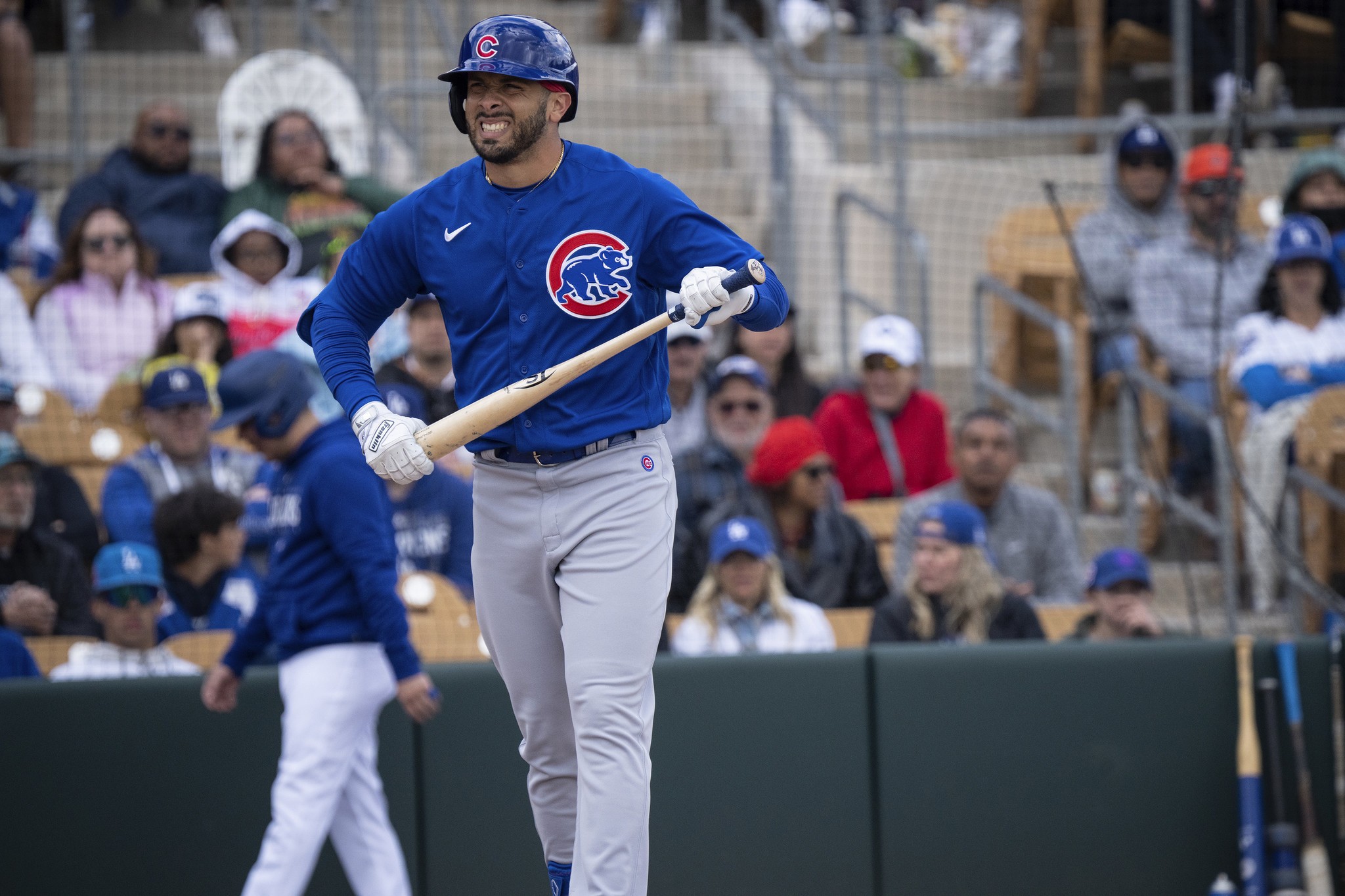 Chicago Cubs' Mark Leiter Jr. throws during a spring training baseball  workout Wednesday, Feb. 15, 2023, in Mesa. (AP Photo/Morry Gash Stock Photo  - Alamy