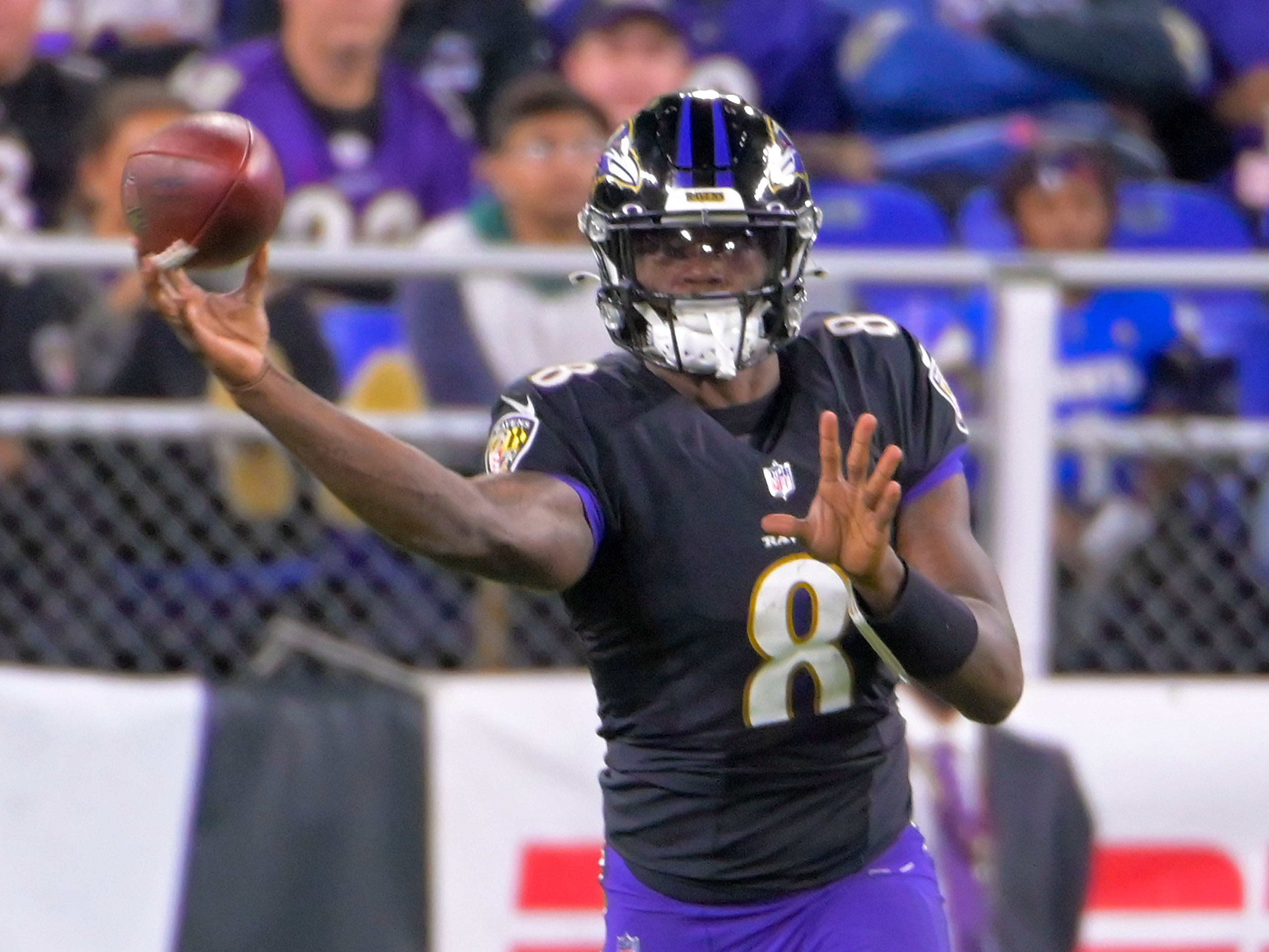 All the records Lamar Jackson broke during the Ravens' wild overtime win  over the Colts