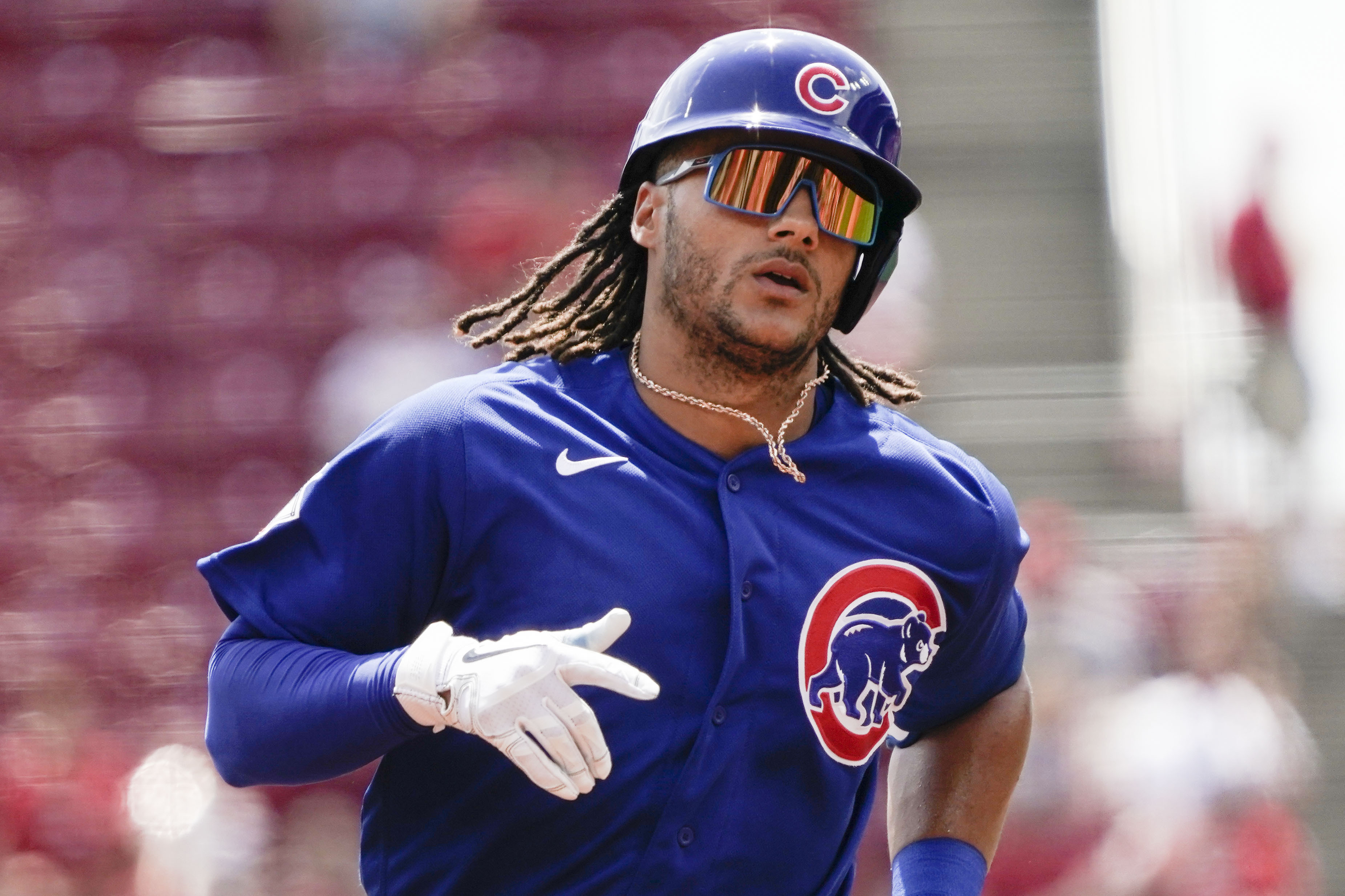 Michael Hermosillo relieved for first Cubs hit of 2022