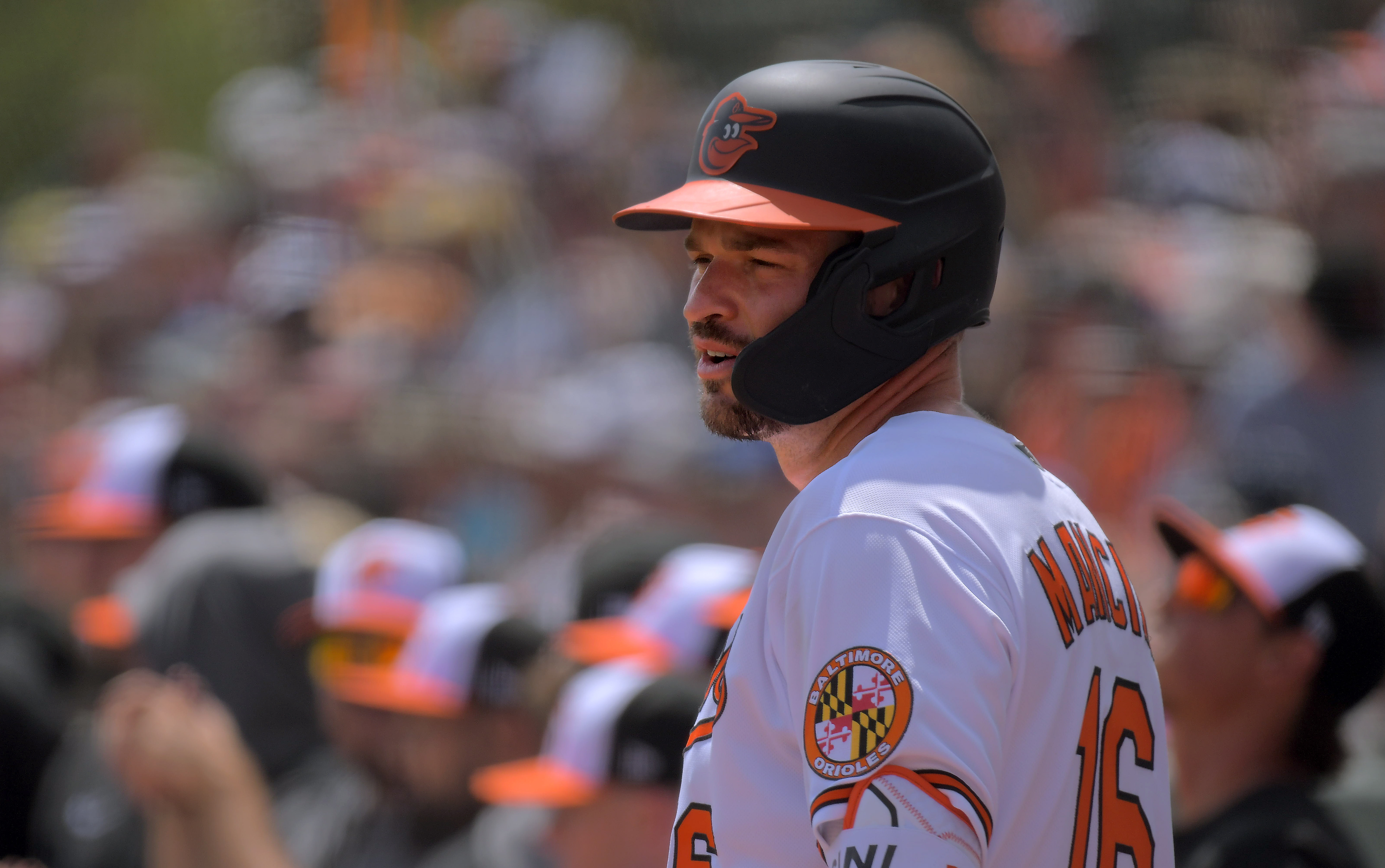 Trey Mancini doesn't think new deal changes his situation; Adley