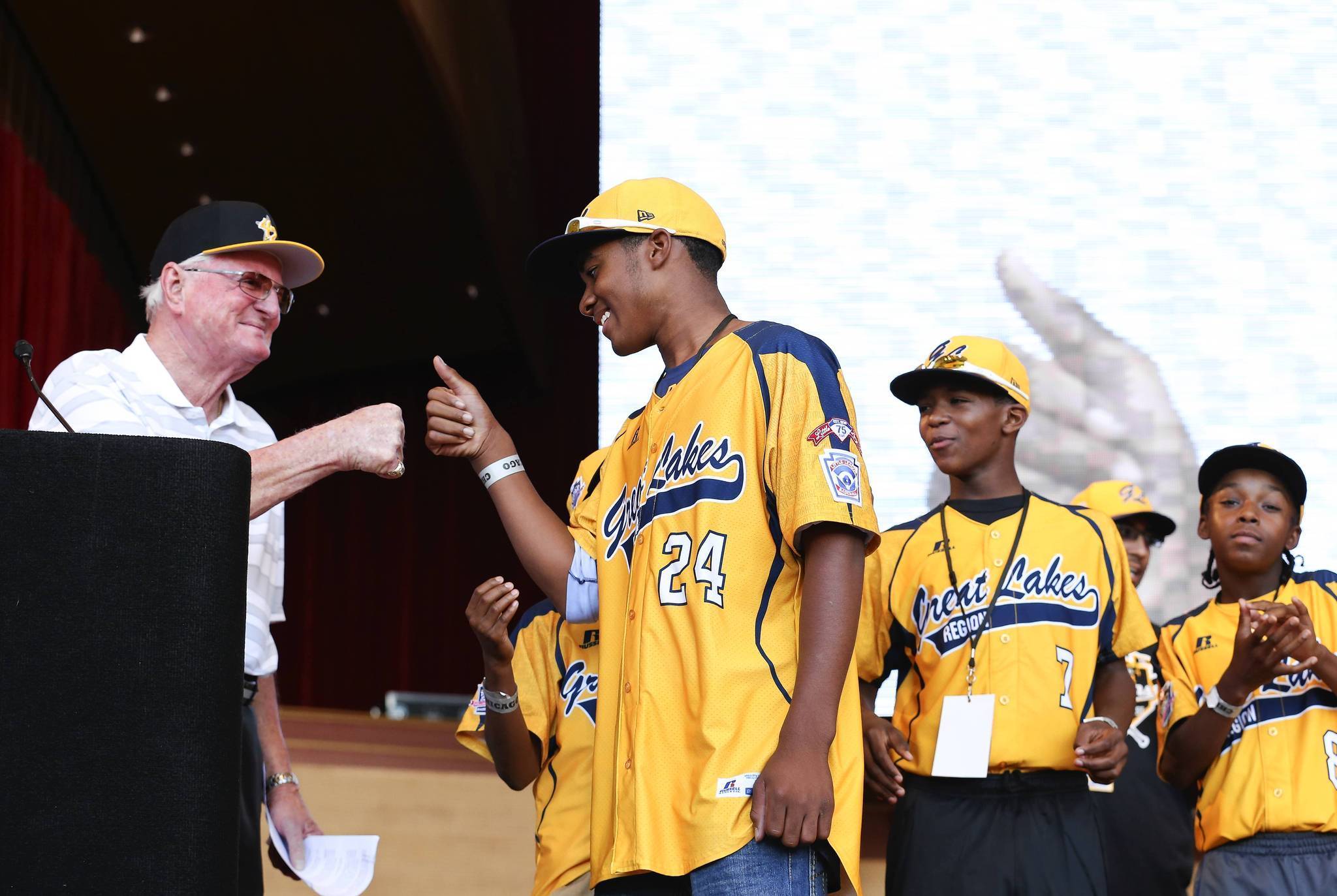 PHOTOS: Jackie Robinson West All-Stars honored at U.S. Cellular