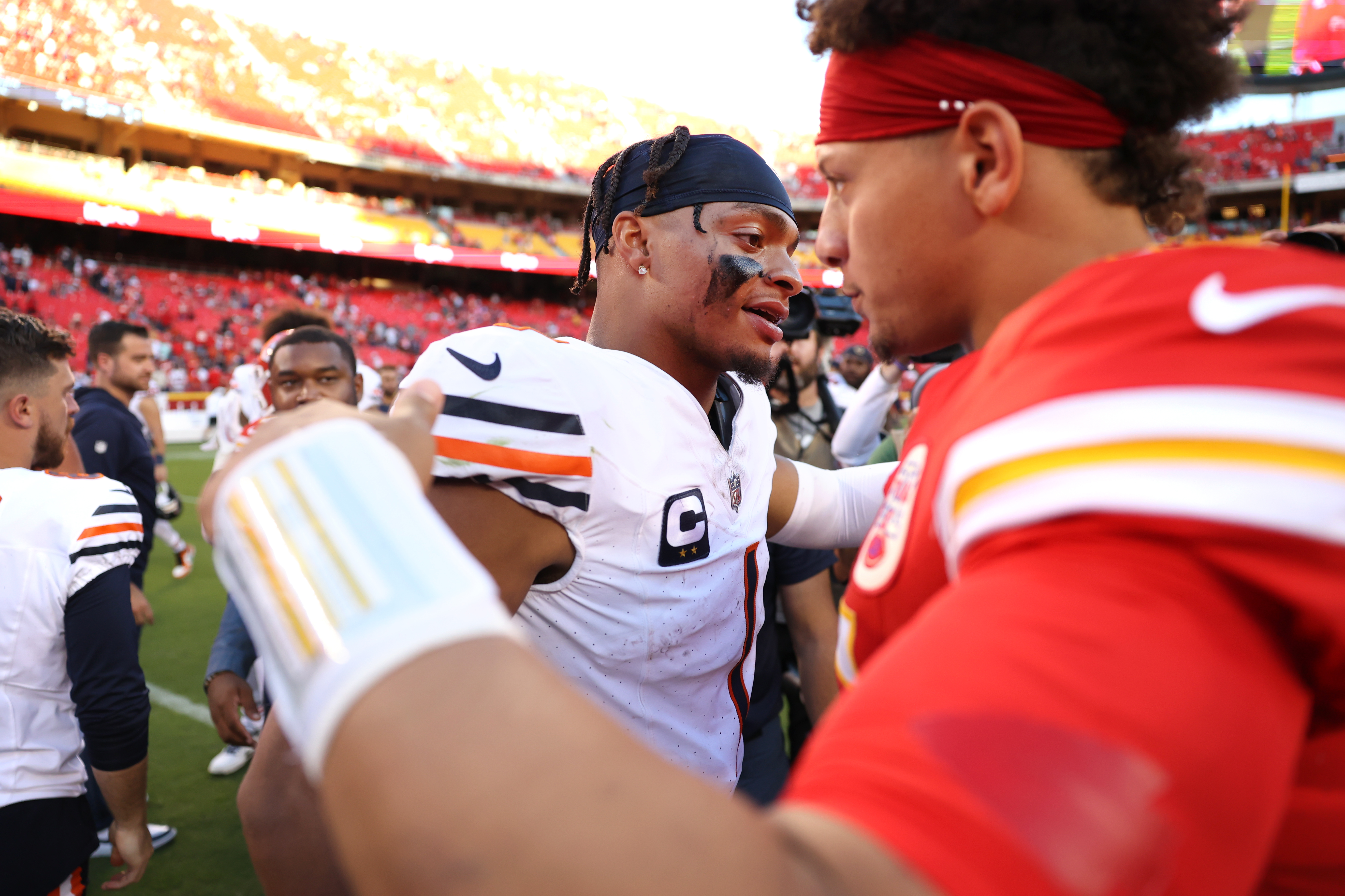 mahomes in a bears jersey