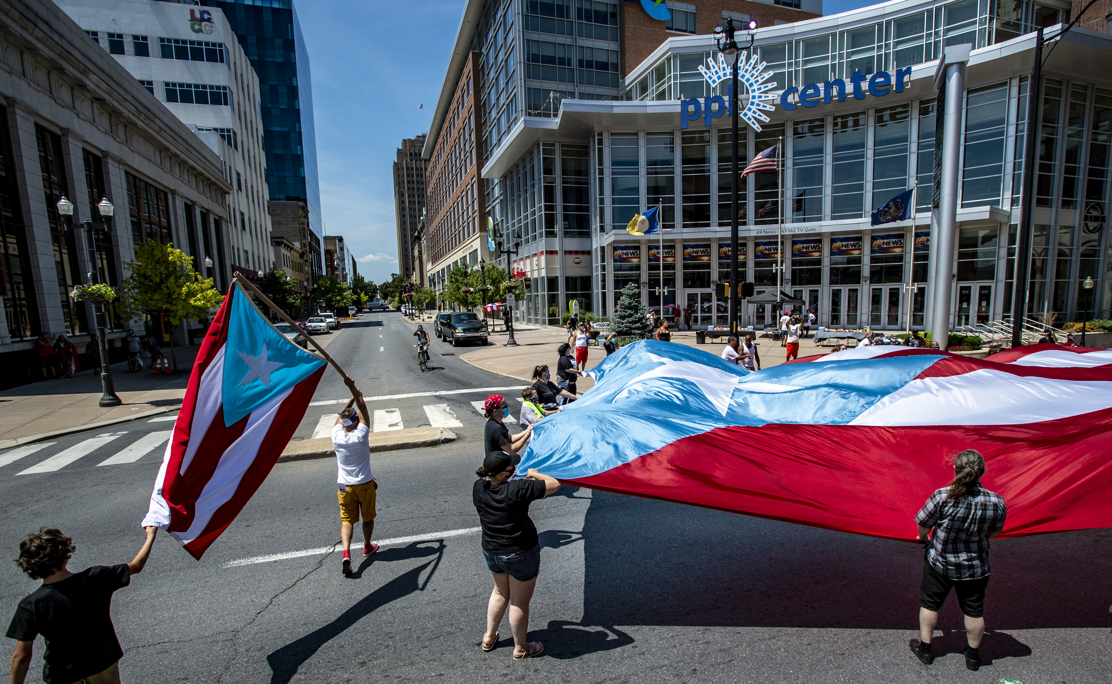 In Place Of The Annual Celebration This Year S Puerto Rican Day March In Allentown Focuses On Oppression Resistance The Morning Call
