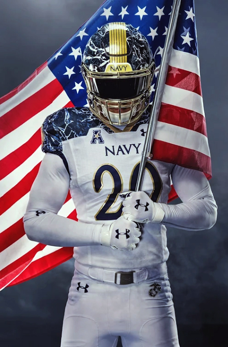 navy midshipmen football jersey