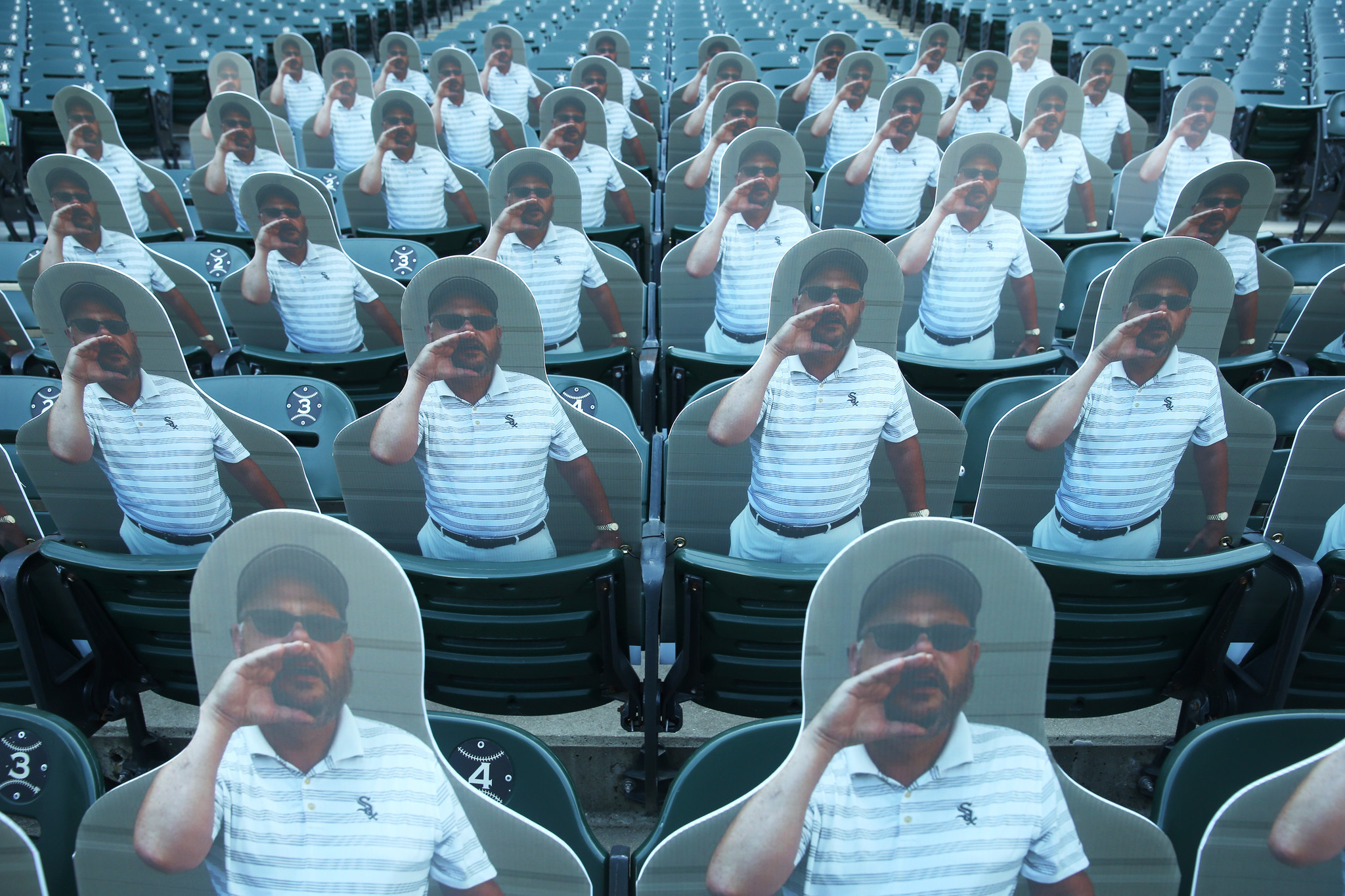 The Recorder - Faces in the crowd: Cutouts provide virtual MLB audience