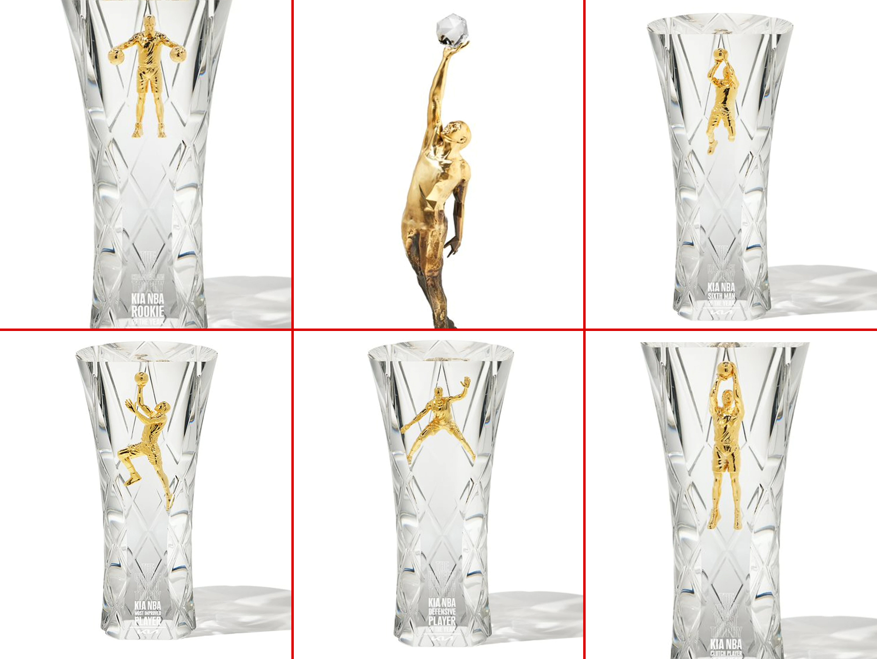 NBA unveils new trophies for division winners named after 6 NBA legends
