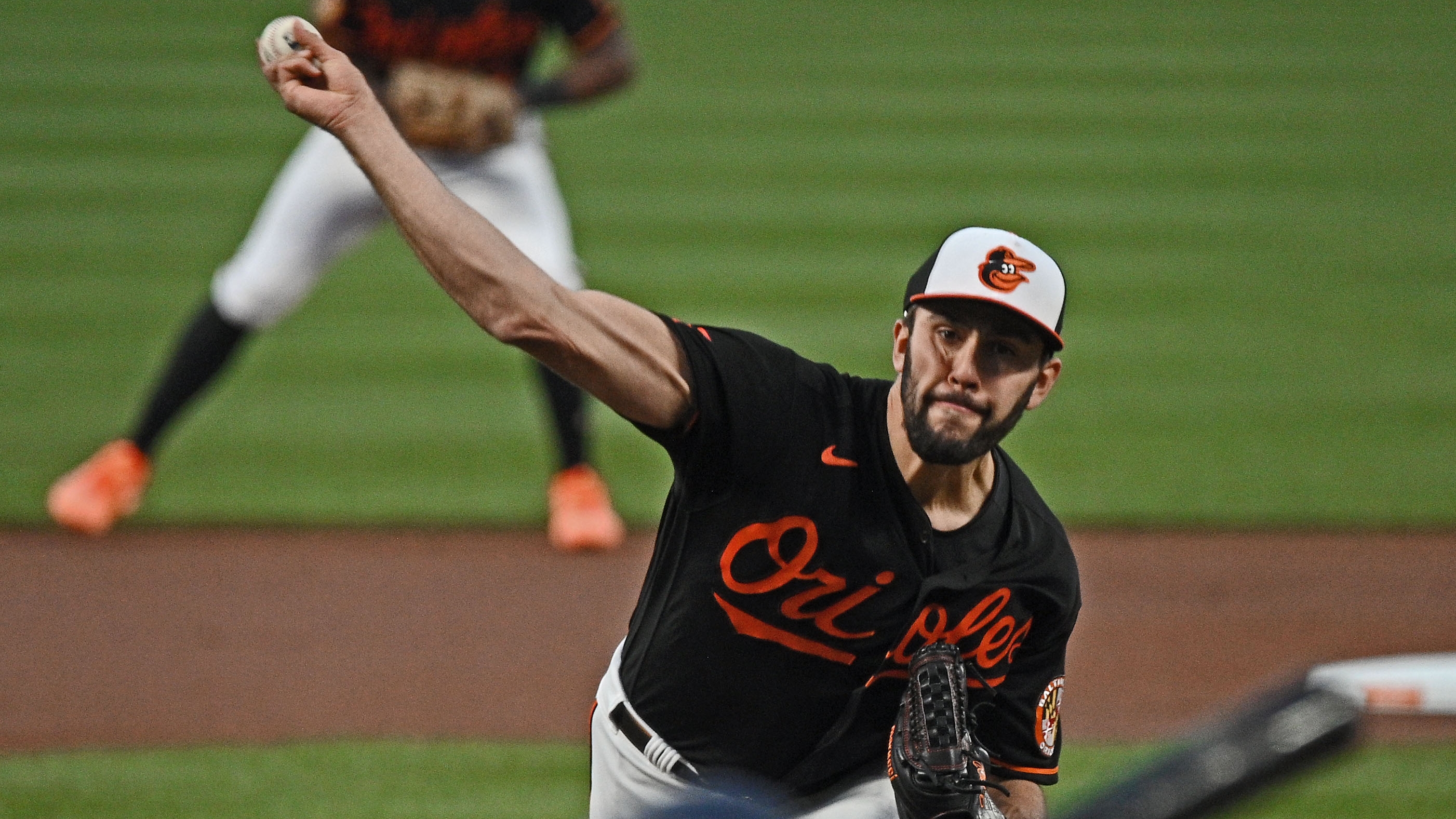 Rookie Grayson Rodriguez's 6 1-hit innings help the Orioles handle