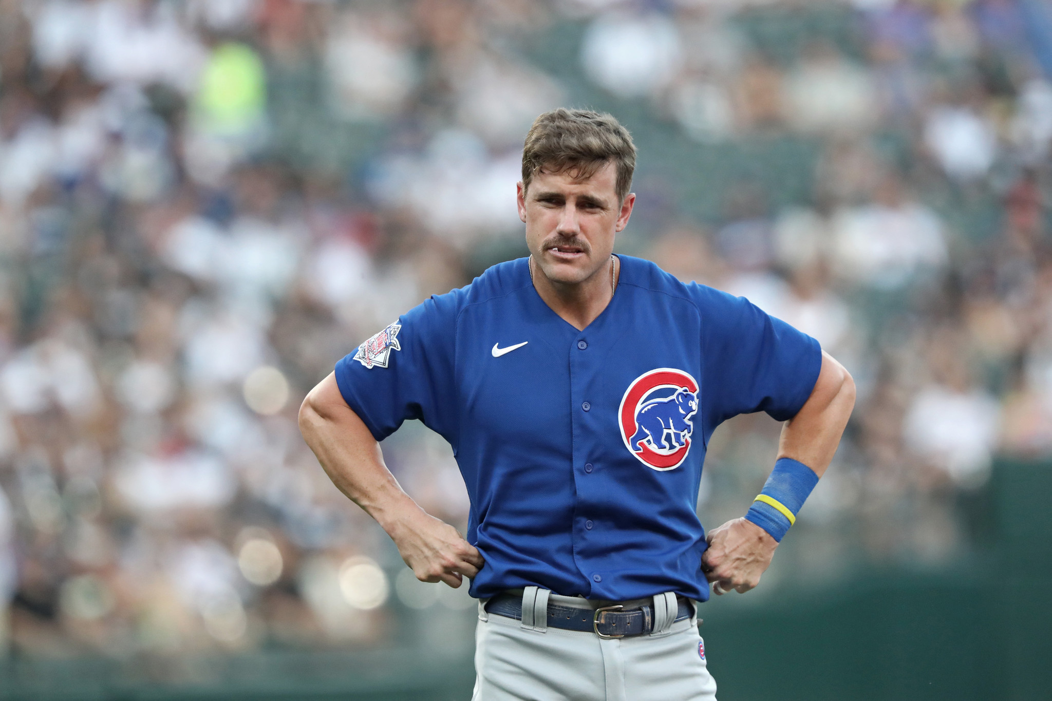 Cubs place INF Patrick Wisdom on 10-day injured list with a right wrist  sprain