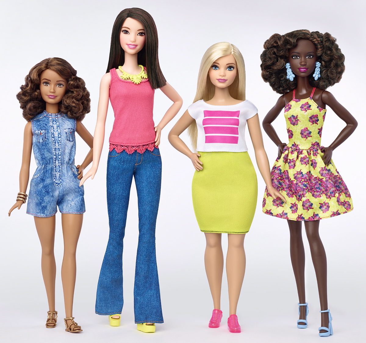 The Evolution Of Barbie Will New Body Types Save The Doll In Decline E Online Art 