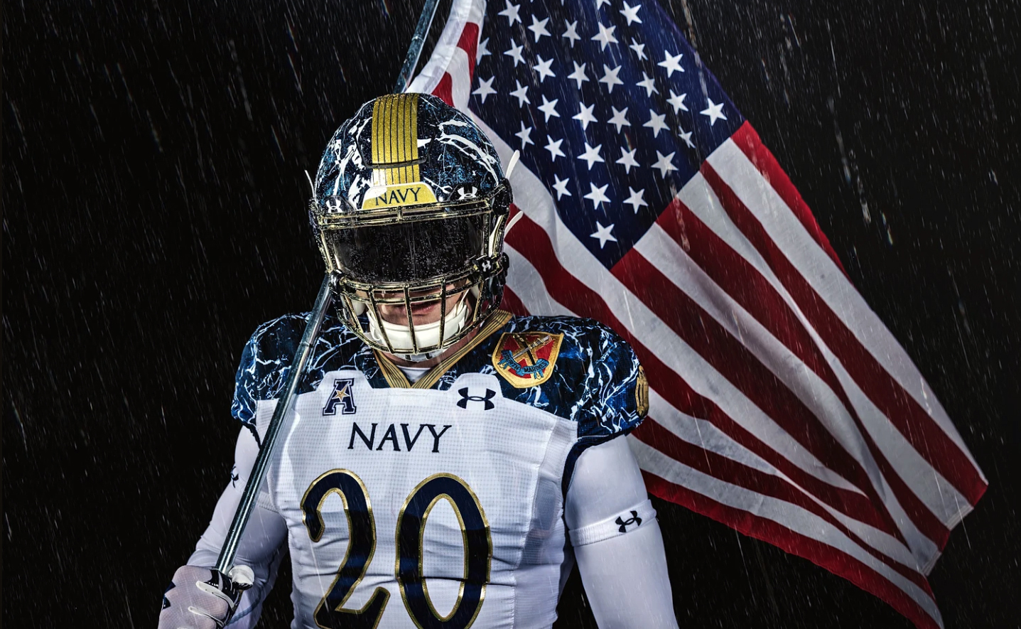 Navy football's specialty uniforms for Army game celebrate 175th