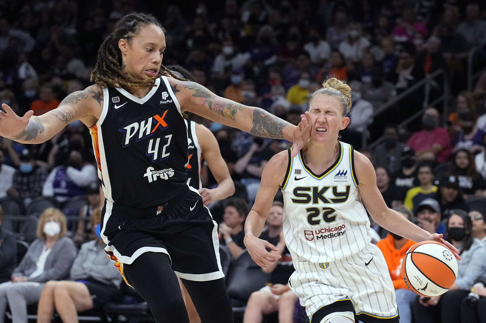 Mercury even WNBA Finals with 91-86 overtime win over Sky - The