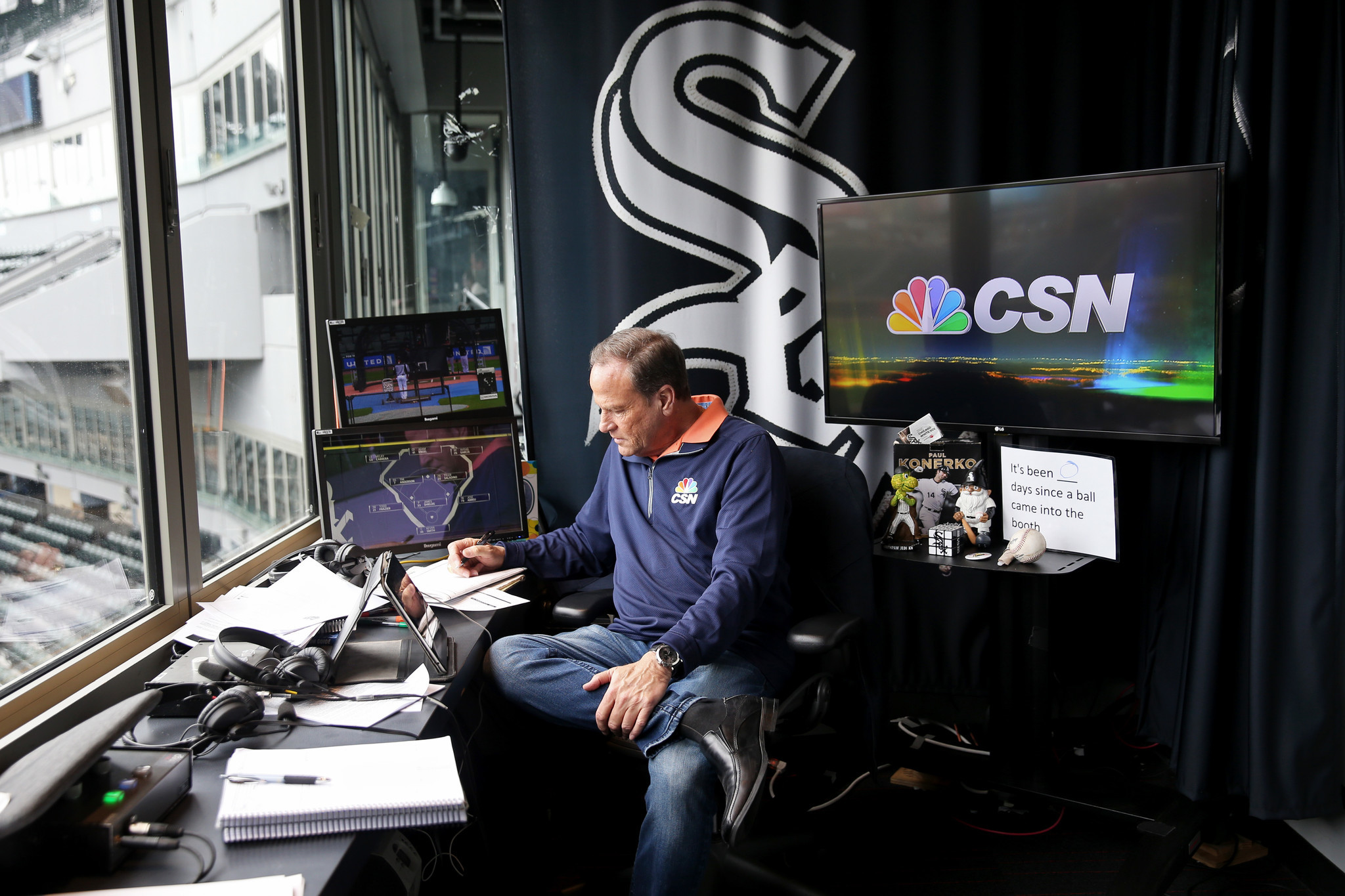 Photos: White Sox broadcaster Steve Stone