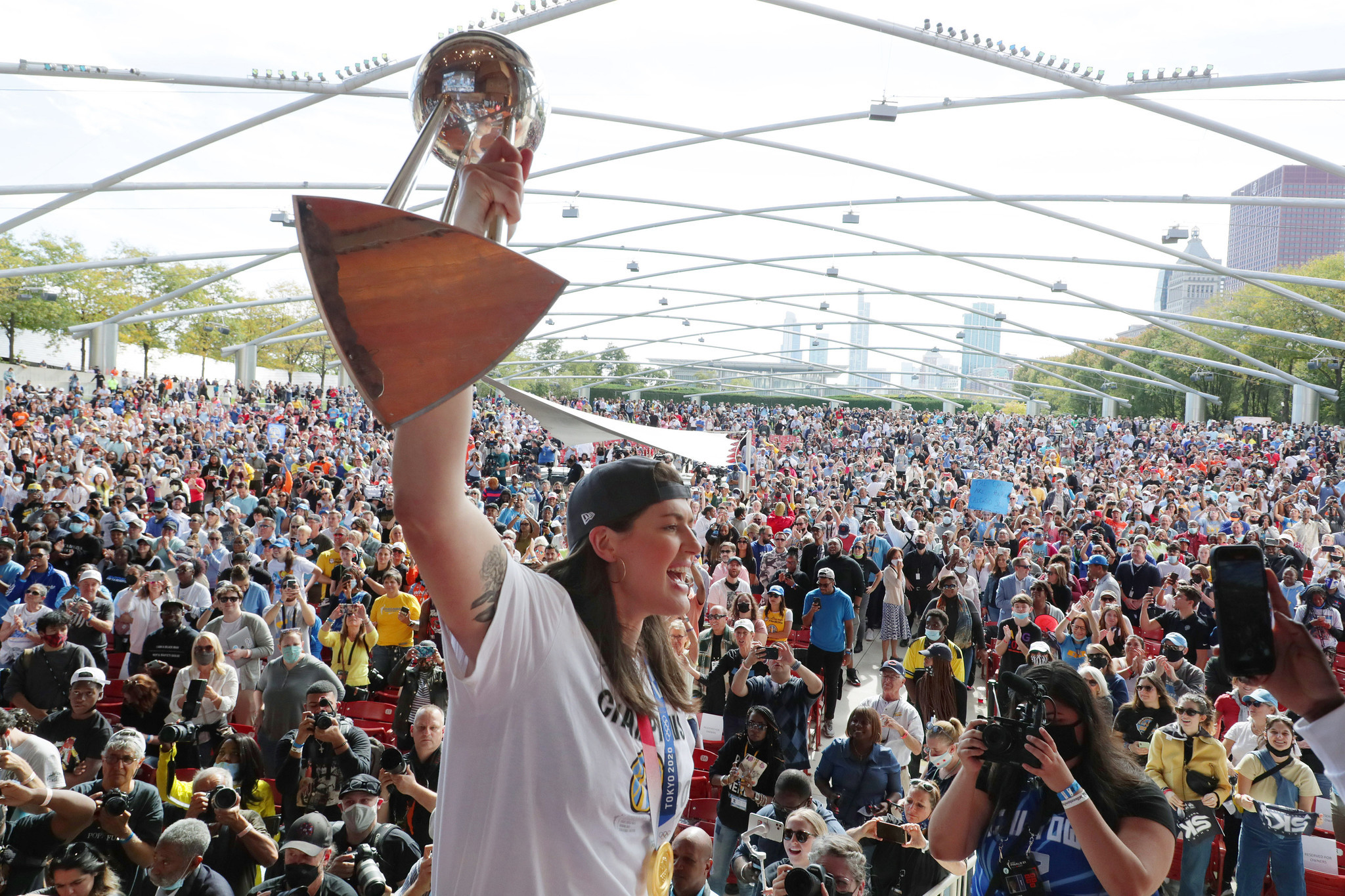 Candace Parker, Chicago Sky are Crowned 2021 WNBA Champions