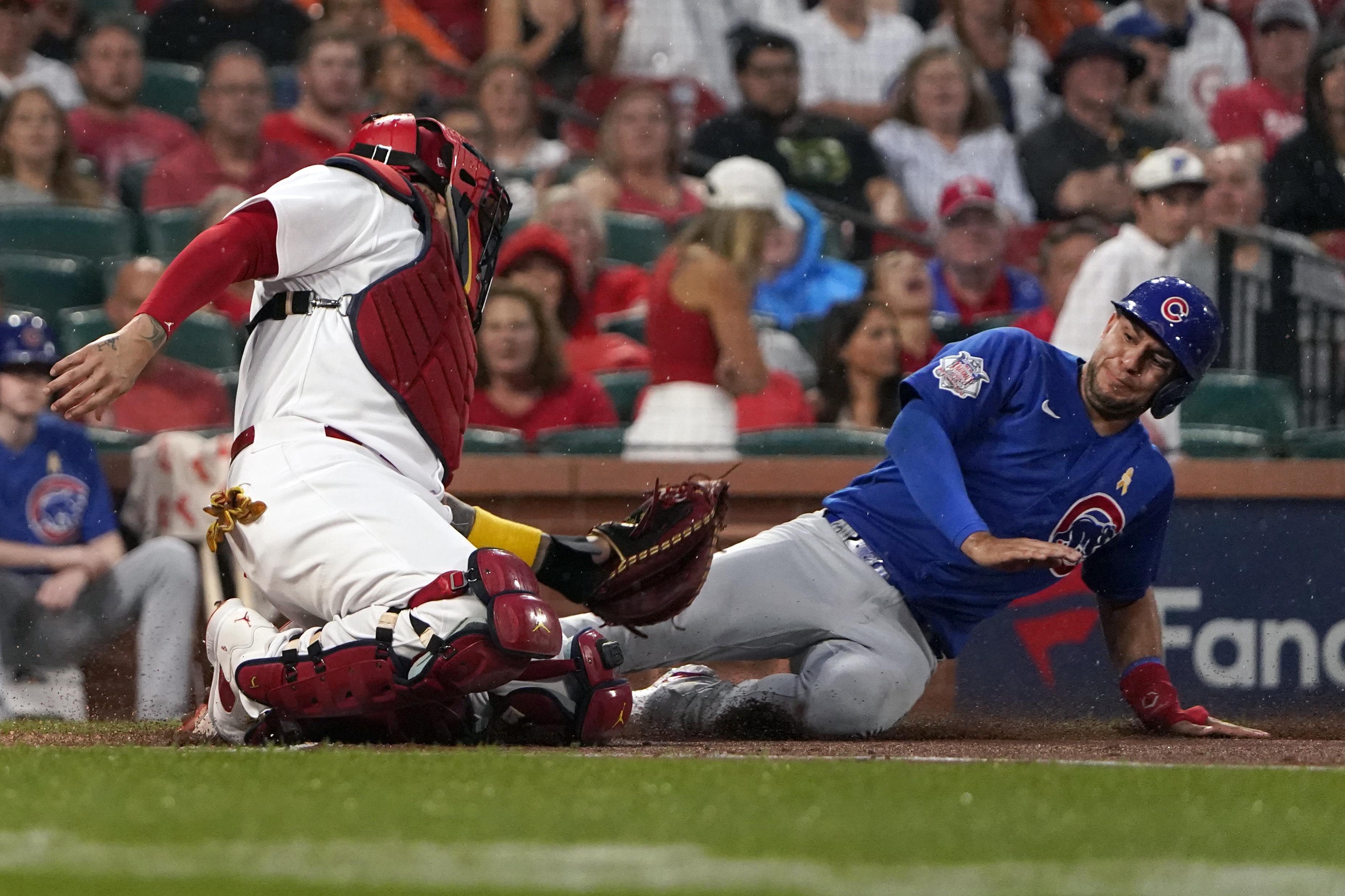 RED SOX: Win streak ends at seven after Cubs score eight in 8th