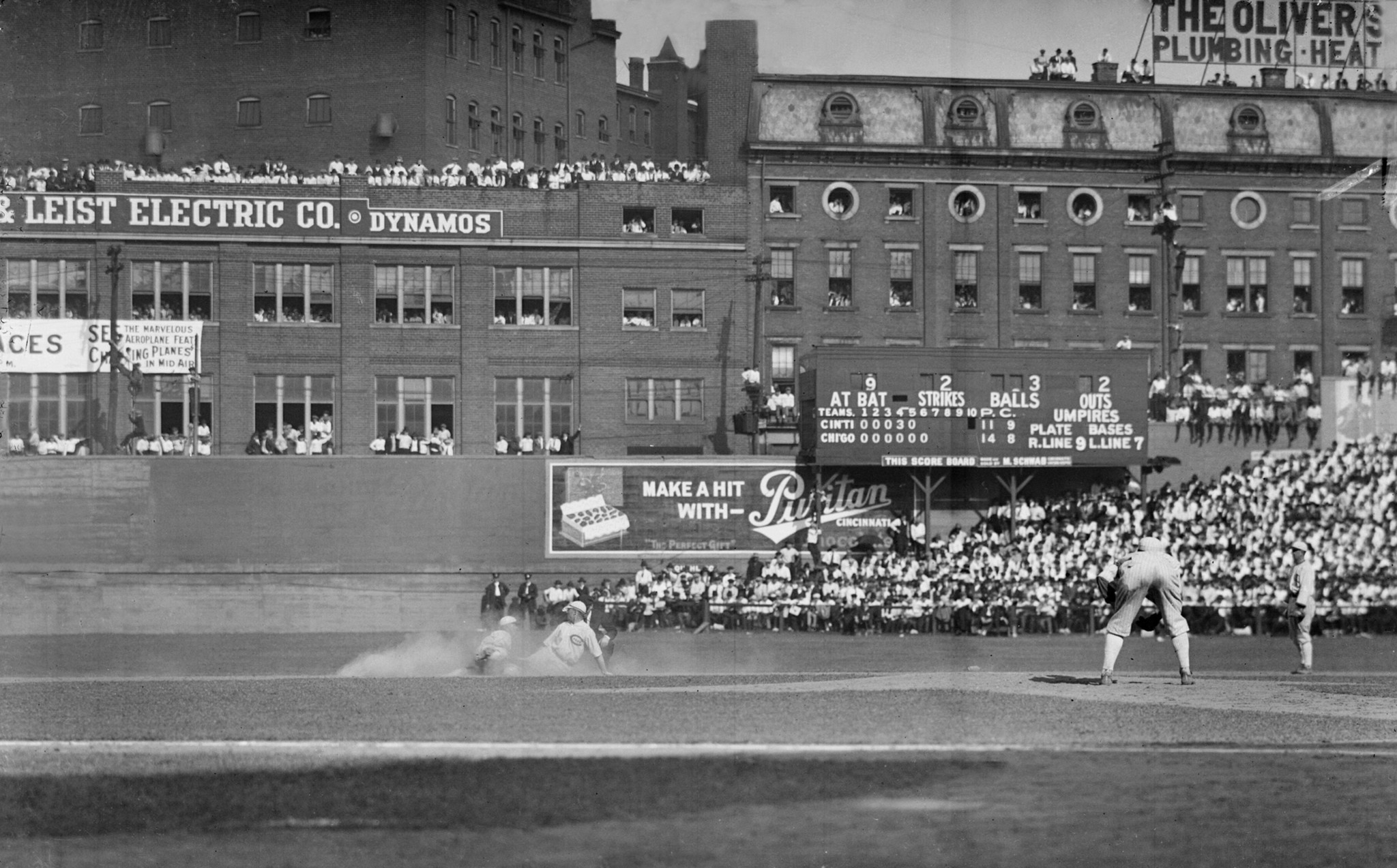 Baseball (2) Original 1919 Chicago Tribune World Series  (2, Lot #10139