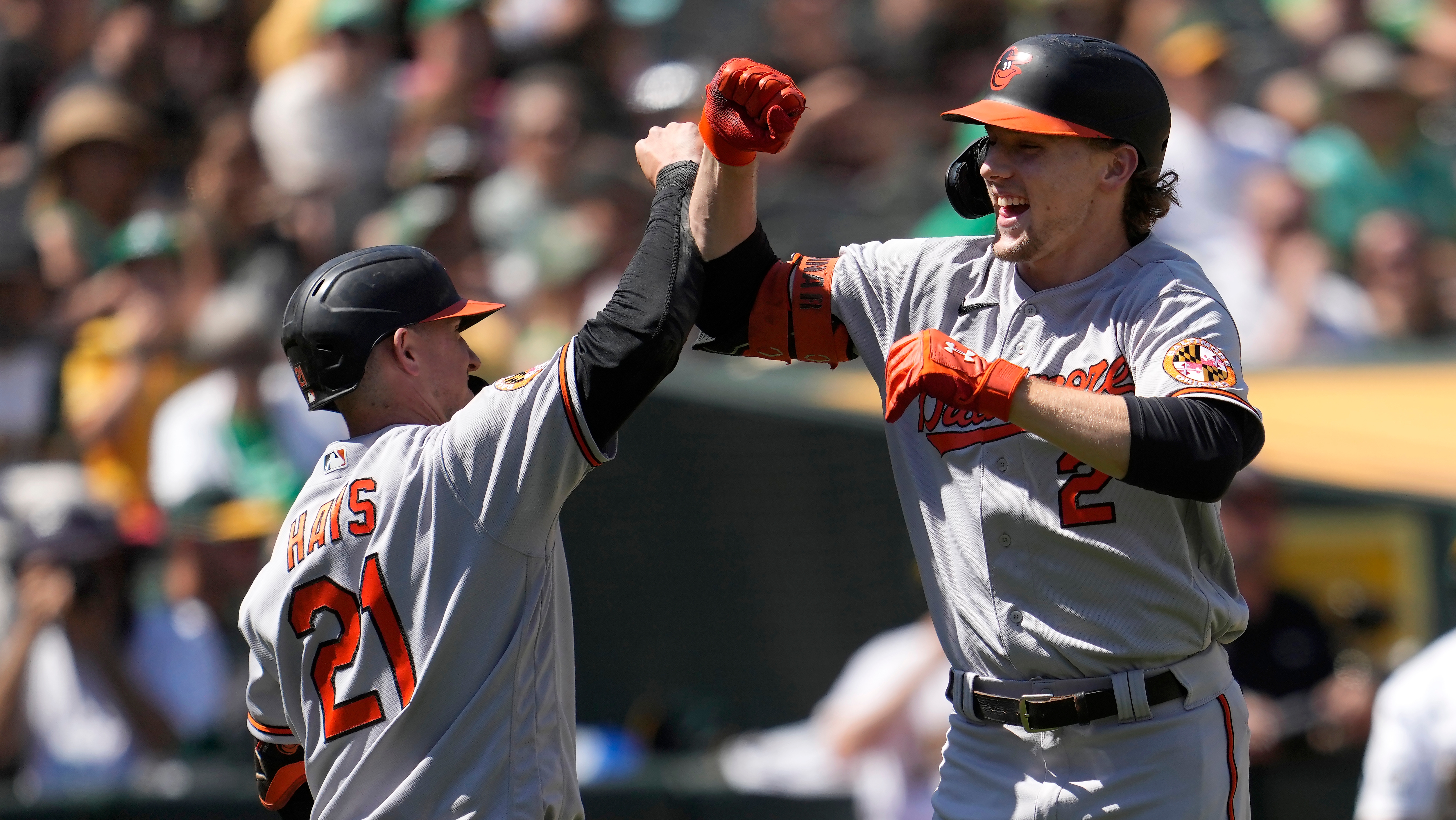 Henderson doubles twice in home debut, Orioles beat A's 5-2 - The San Diego  Union-Tribune