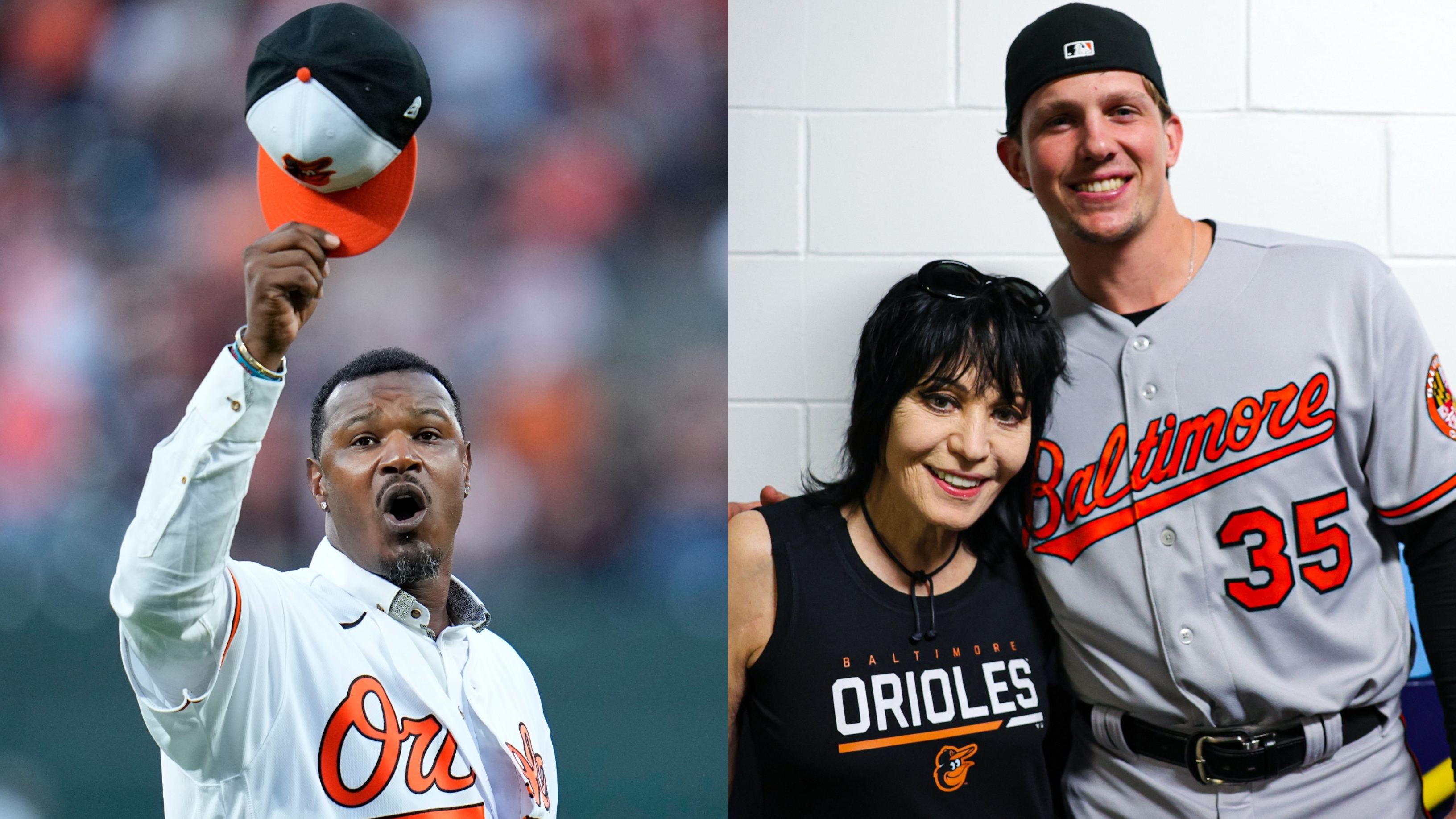 Adam Jones to throw first pitch, Joan Jett to sing national anthem before  Orioles' playoff opener Saturday vs. Rangers