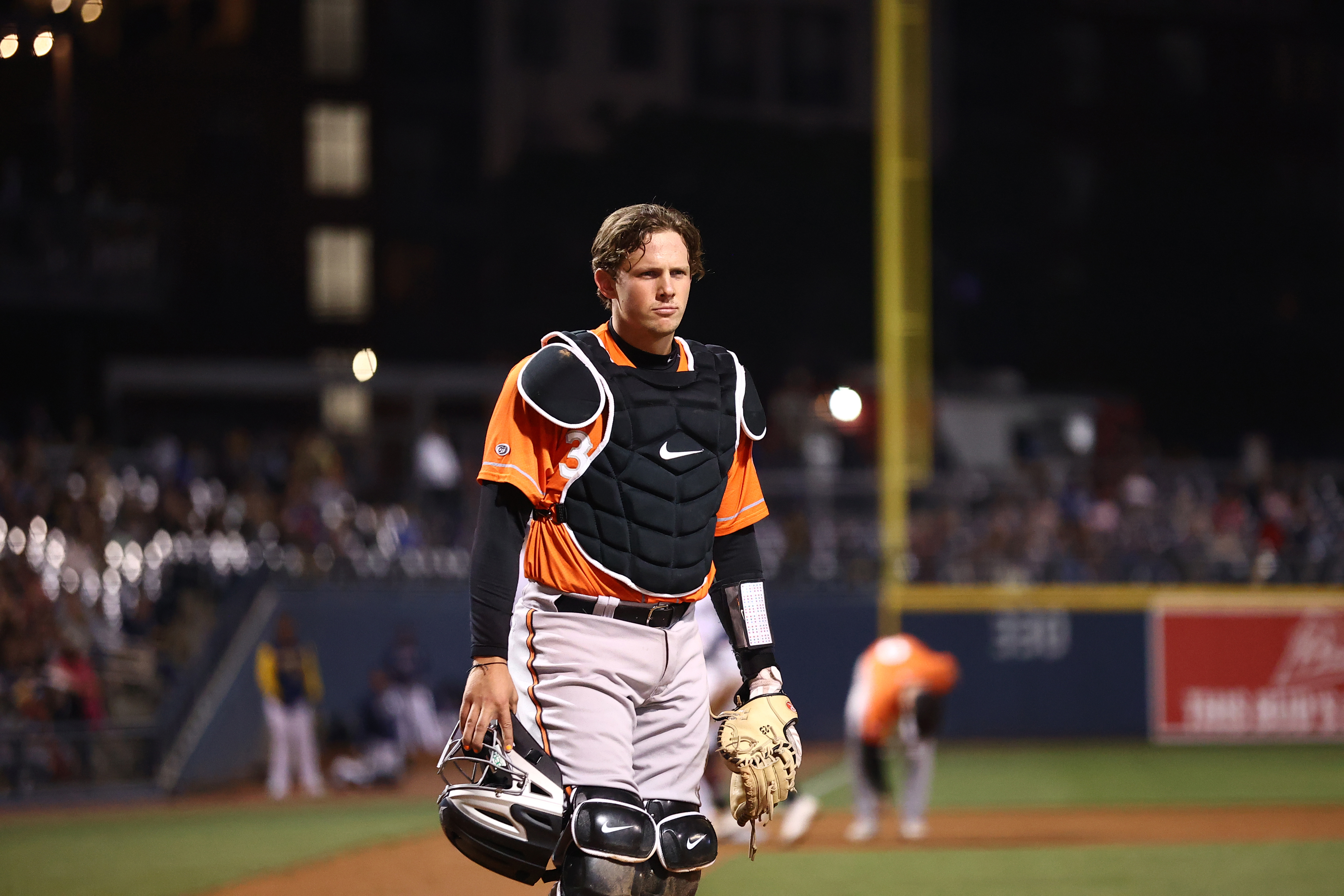 Adley Rutschman Baltimore Orioles Unsigned MLB Debut Catching Photograph