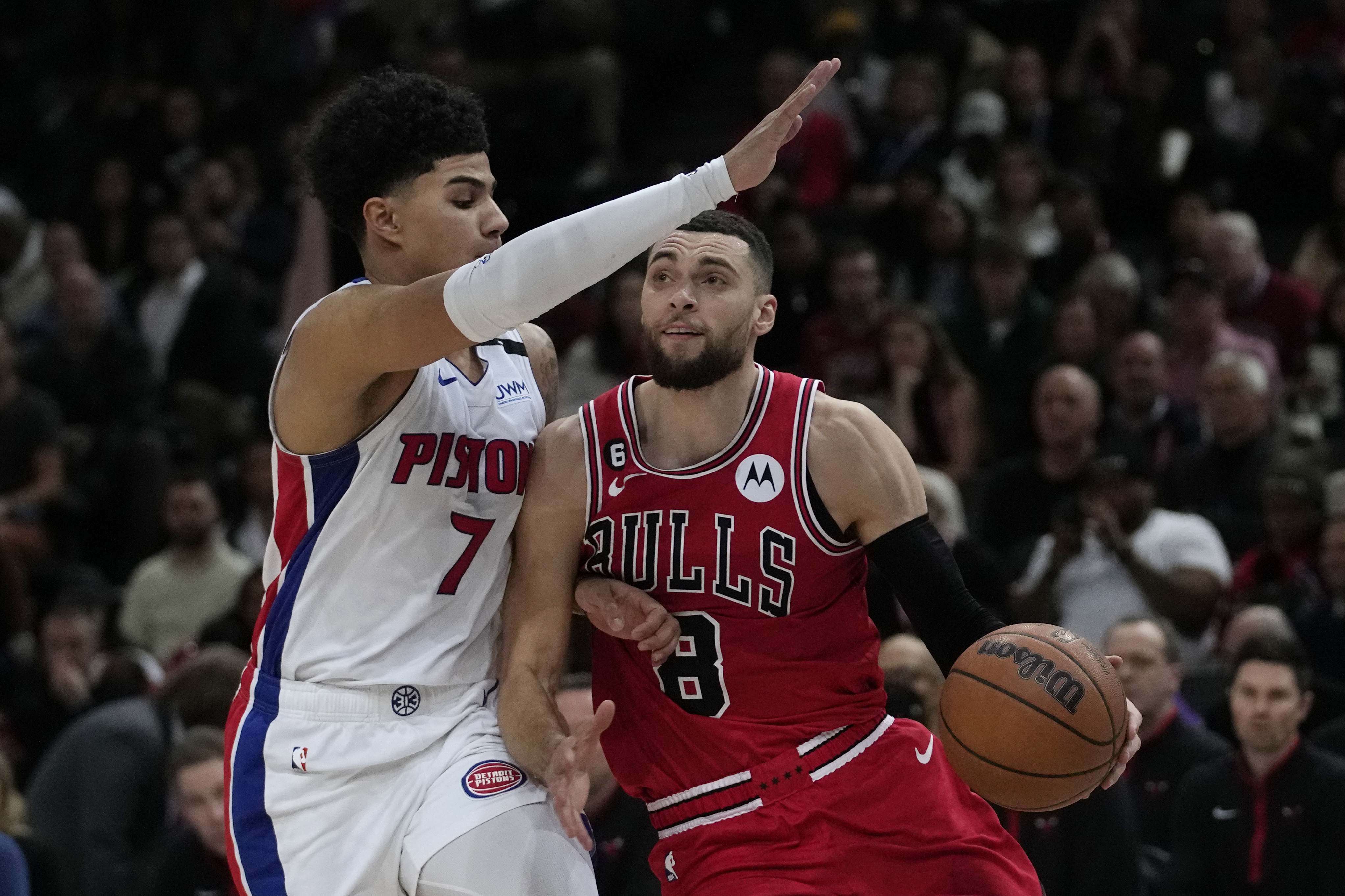 Detroit Pistons take on Chicago Bulls in Paris this afternoon
