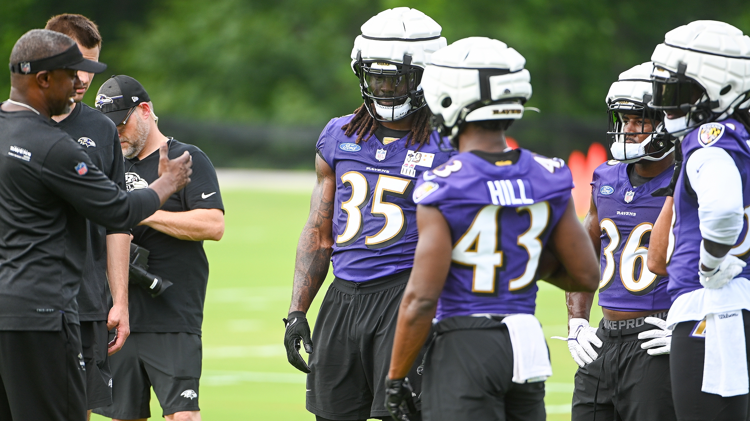 Ravens observations on a light first day of training camp, early