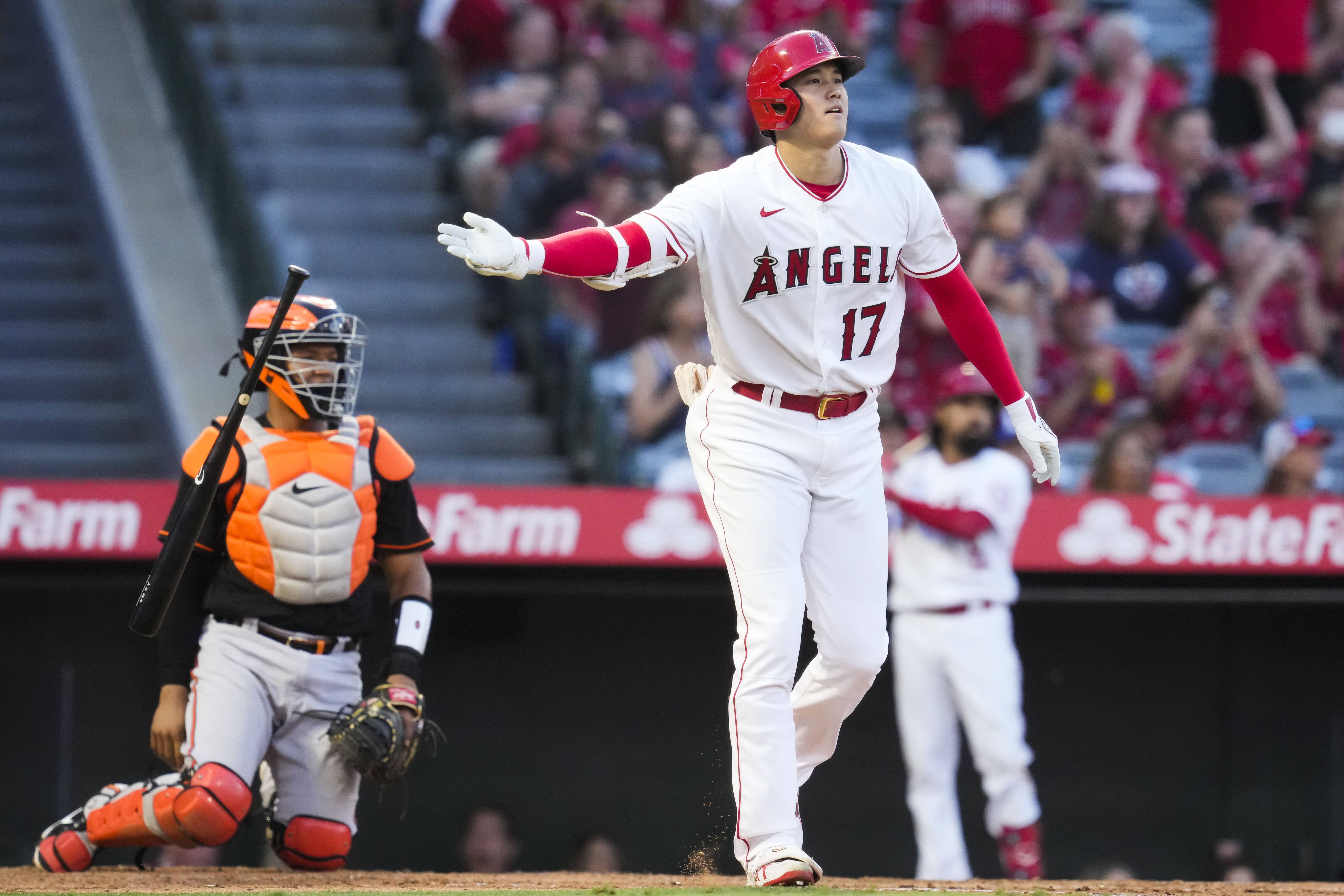 Shohei Ohtani stretches hit streak to seven games as Angels sweep
