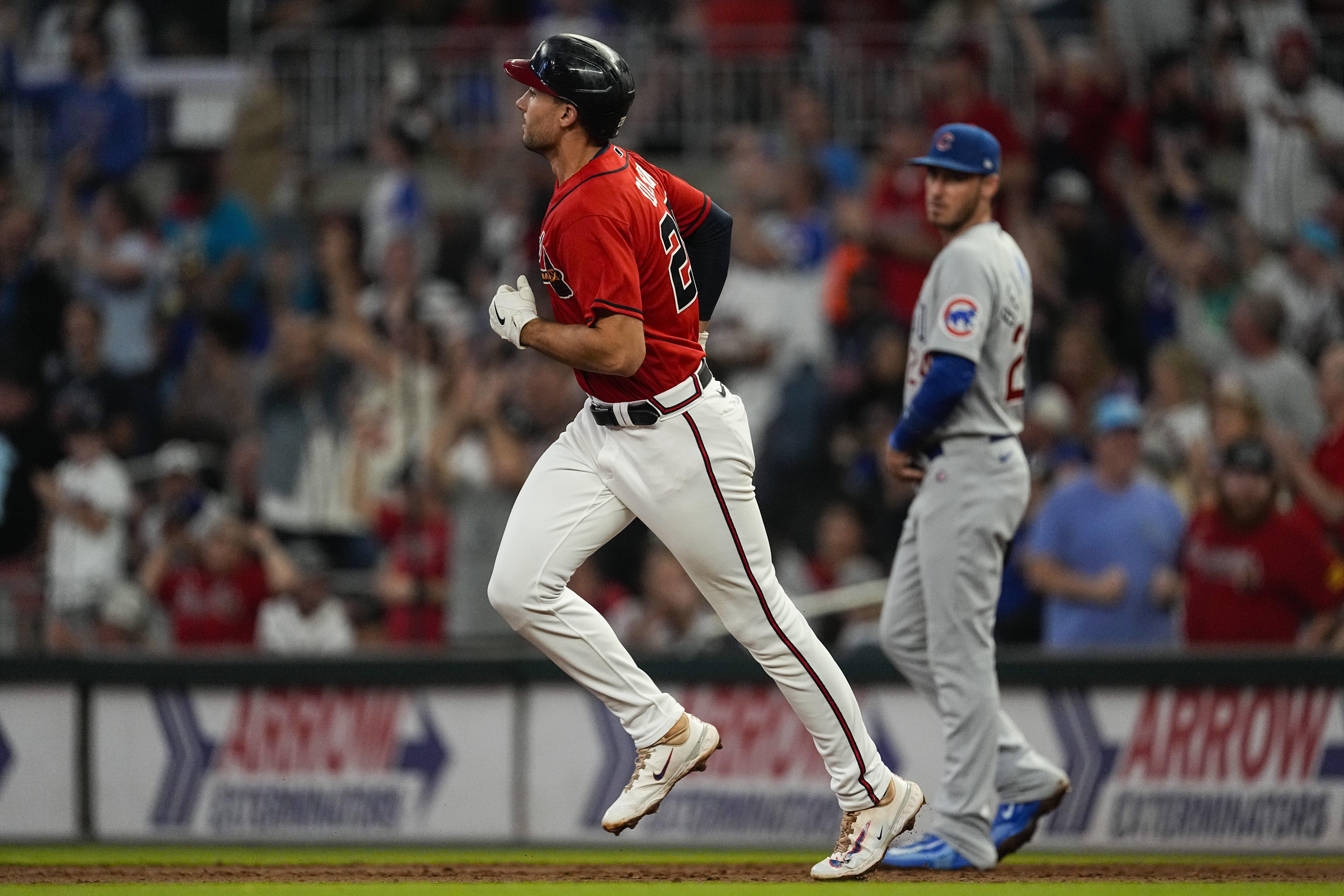 Red Sox beat the major league-leading Braves 5-3