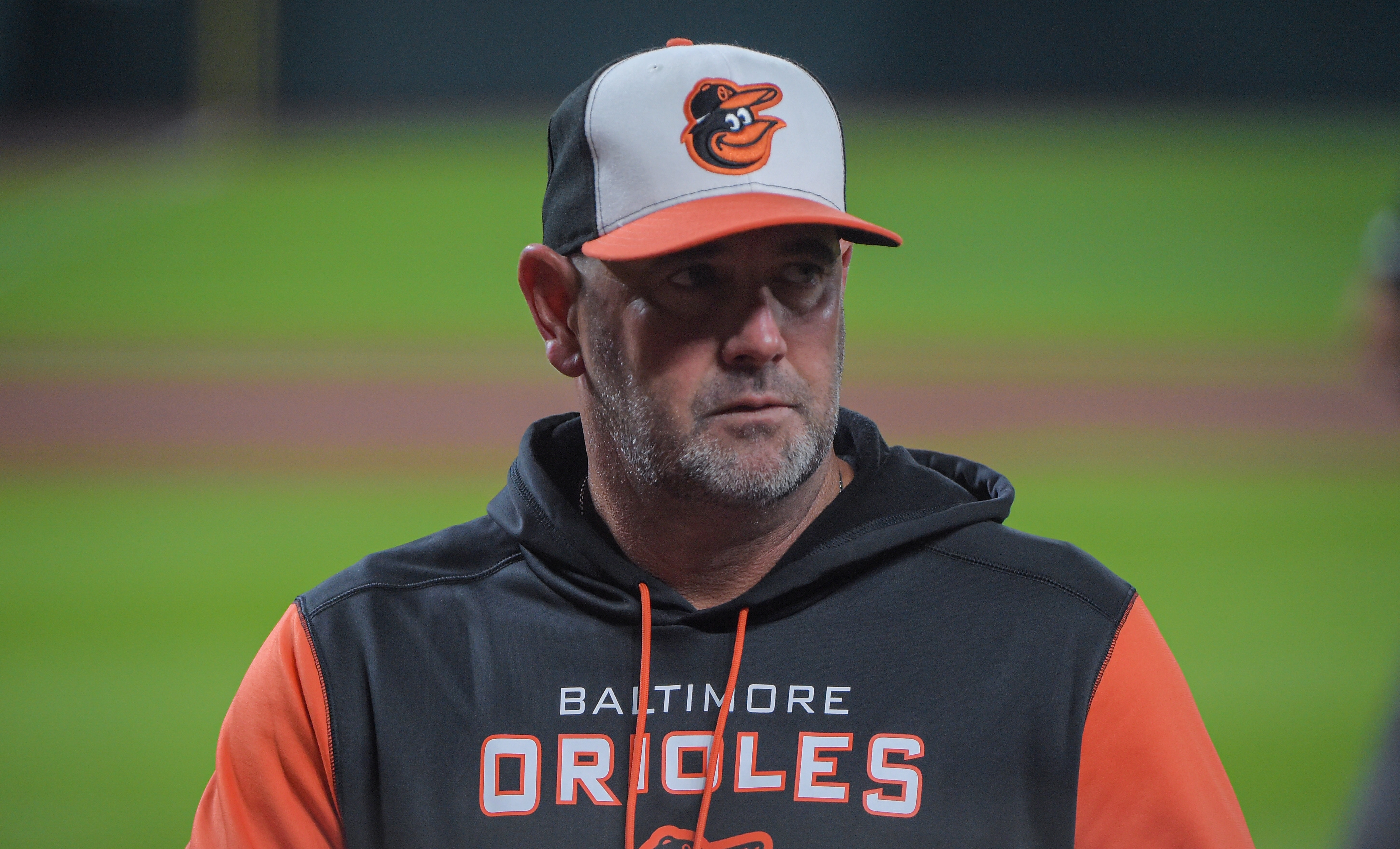BALTIMORE, MD - August 5: Baltimore Orioles manager Brandon Hyde