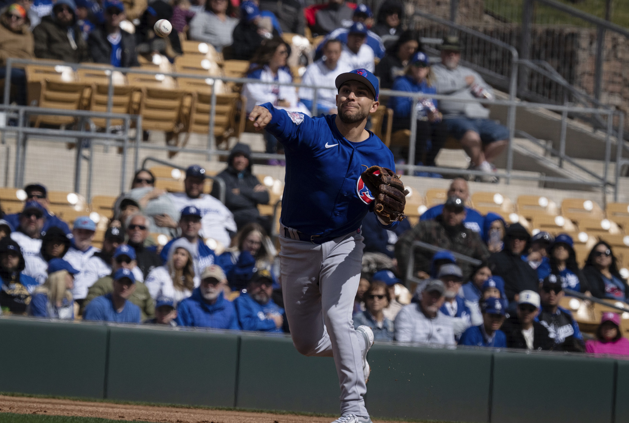 Cubs' Nick Madrigal 'comfortable' in first game at third base