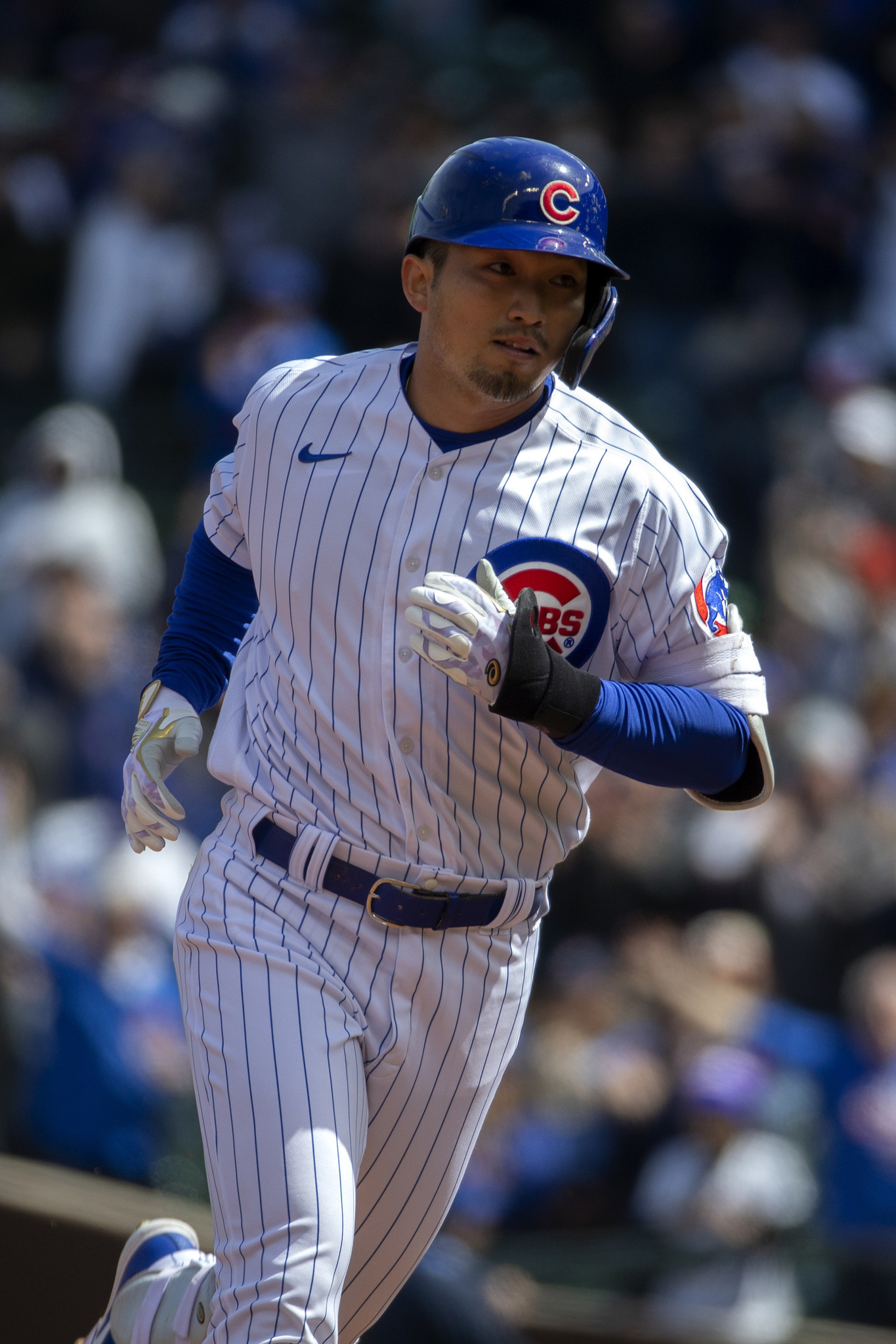 Kosuke Fukudome, Chicago Cubs, He didn't start the game, bu…