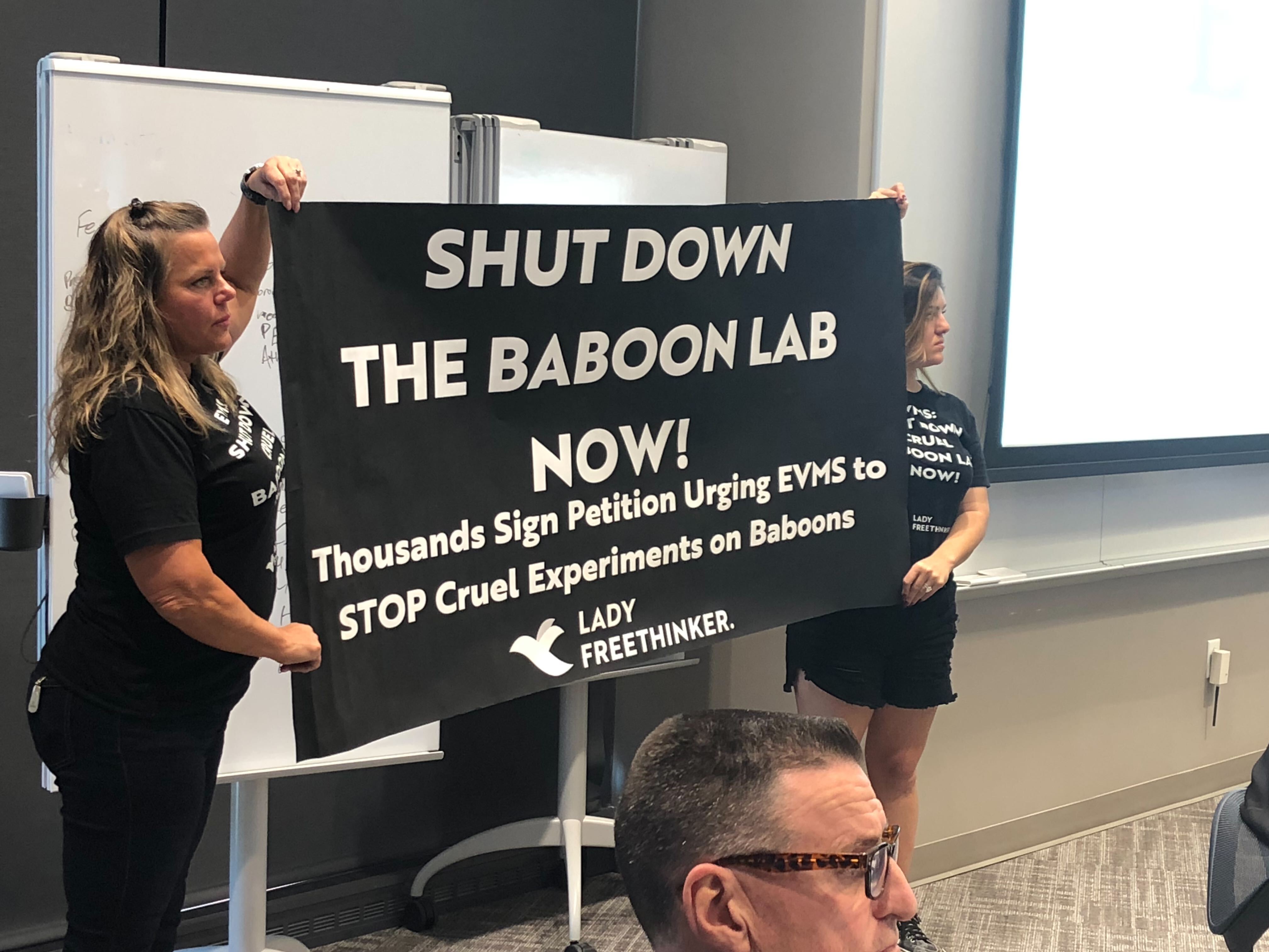 National animal rights group petitions EVMS to end testing on baboons – The  Virginian-Pilot