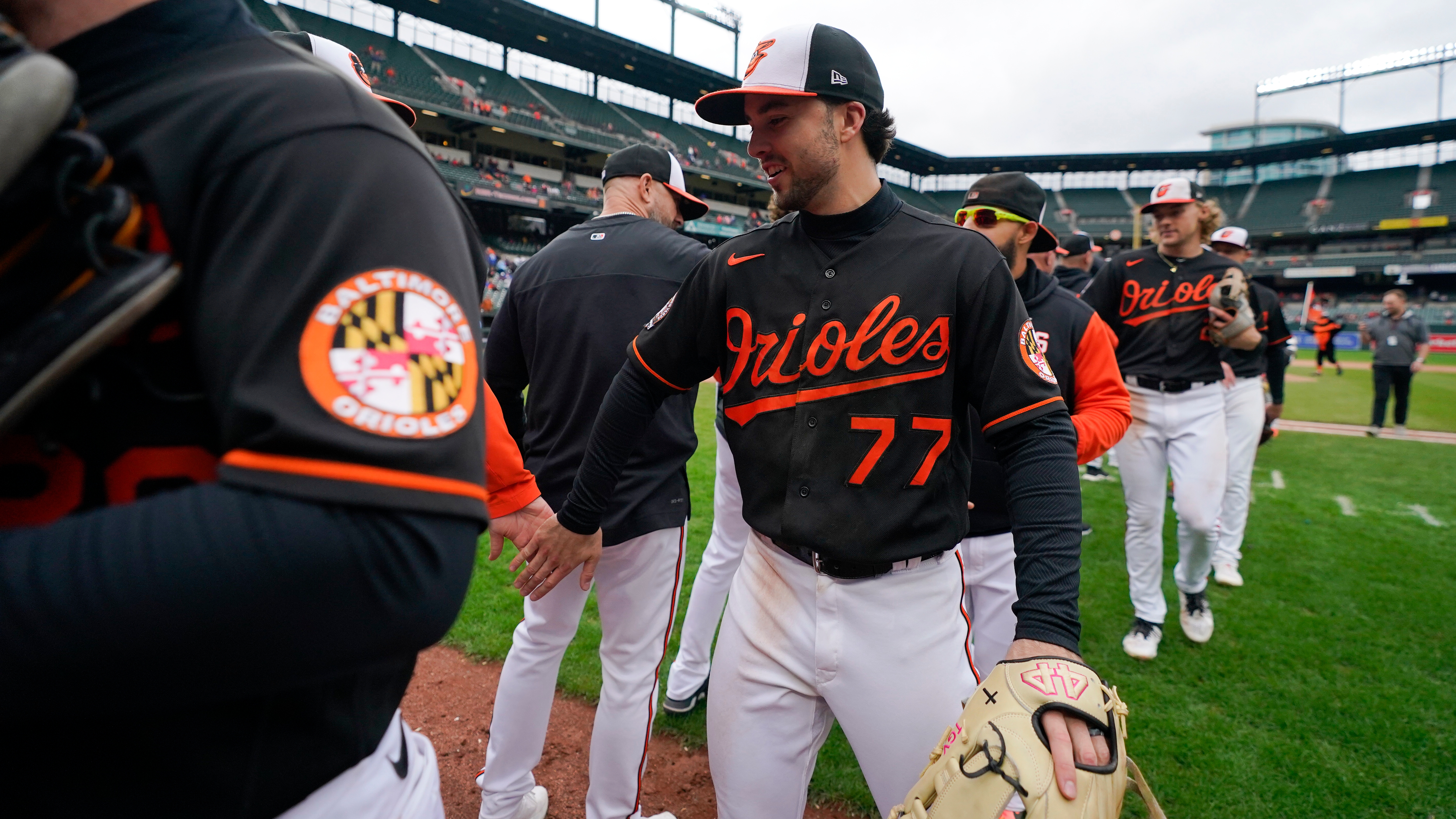 Orioles observations on Terrin Vavra's early statement, DL Hall's