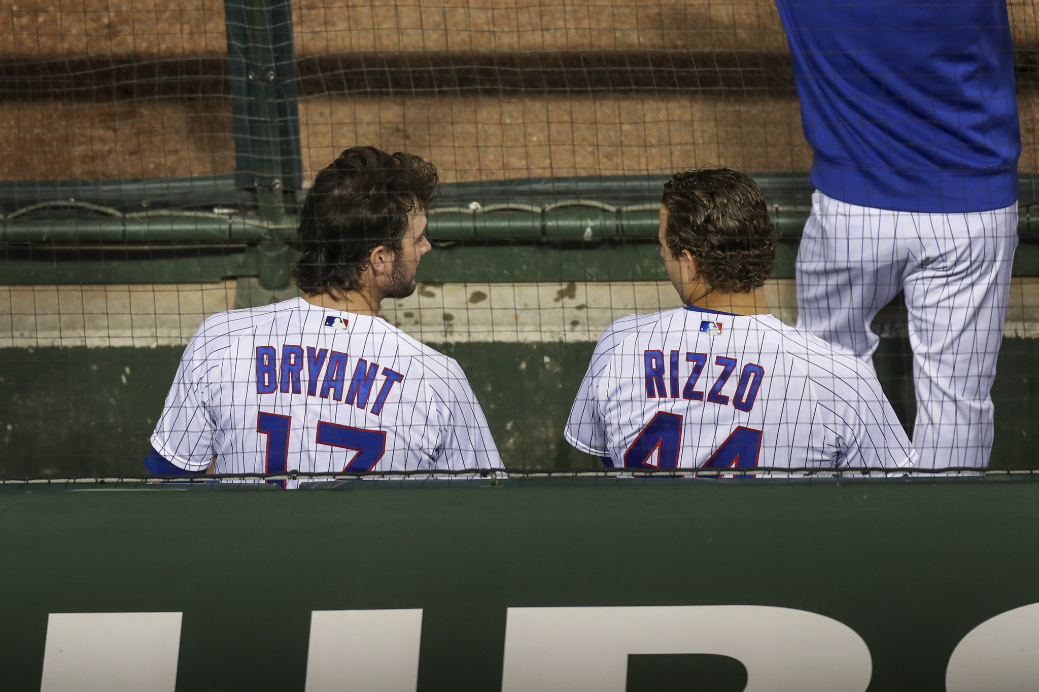 Cubs' Kris Bryant, Anthony Rizzo with a double kiss goodbye — emphasis on  'goodbye' - Chicago Sun-Times