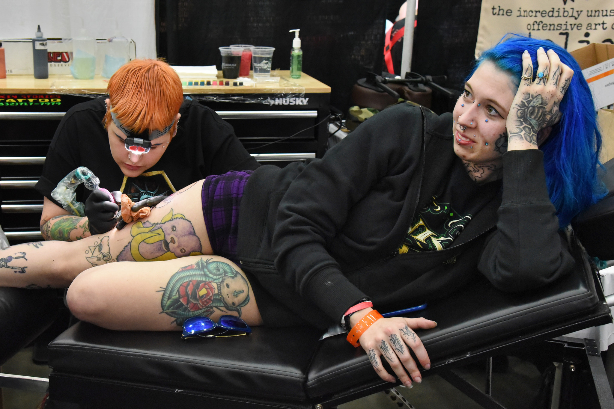 Ink appeal at the Baltimore Tattoo Arts Convention [Pictures