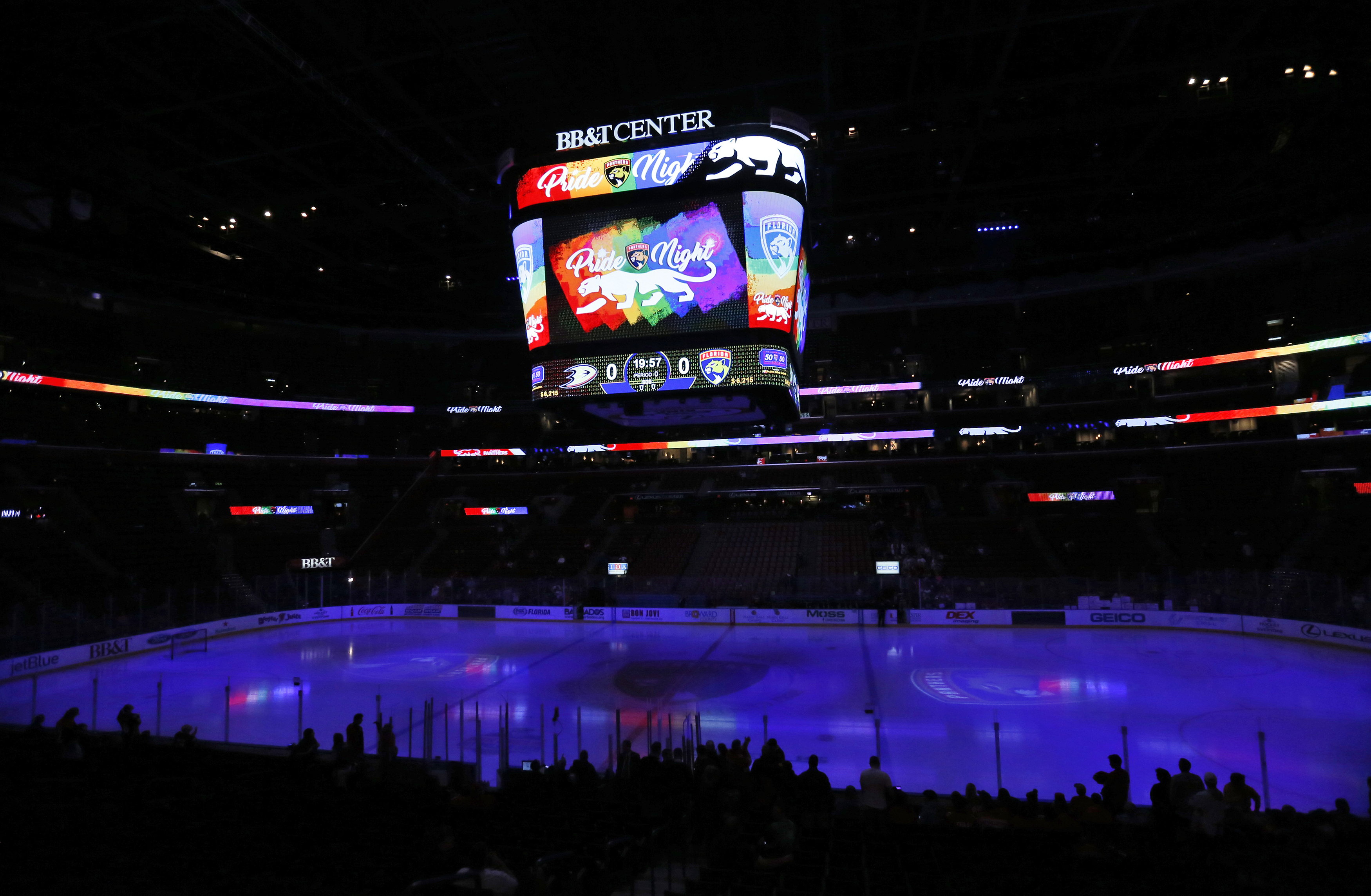 Unwelcome spotlight falls on NHL team Pride night events - The San Diego  Union-Tribune