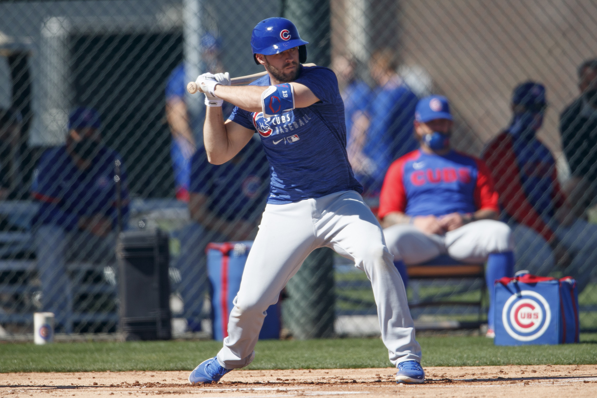 Cubs — and new manager David Ross — hold their first full squad practice at spring  training