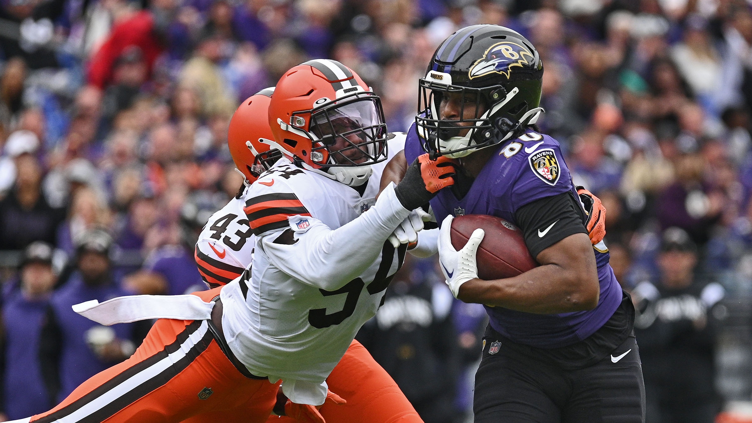 Ravens will face Browns on Saturday, Dec. 17, at 4:30 p.m. as part of NFL's  tripleheader schedule