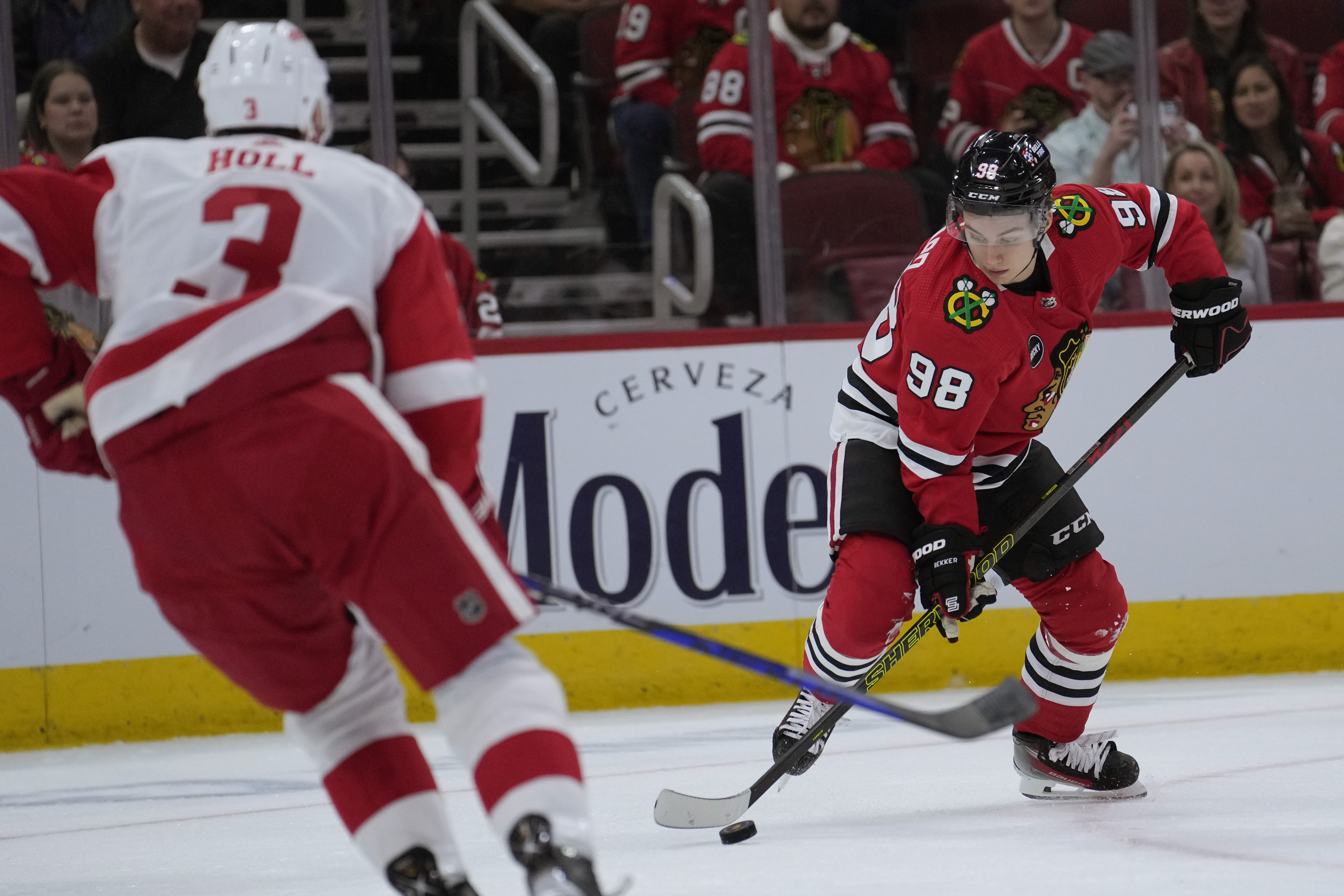 Connor Bedard, Blackhawks get another crack at Red Wings in preseason - On  Tap Sports Net