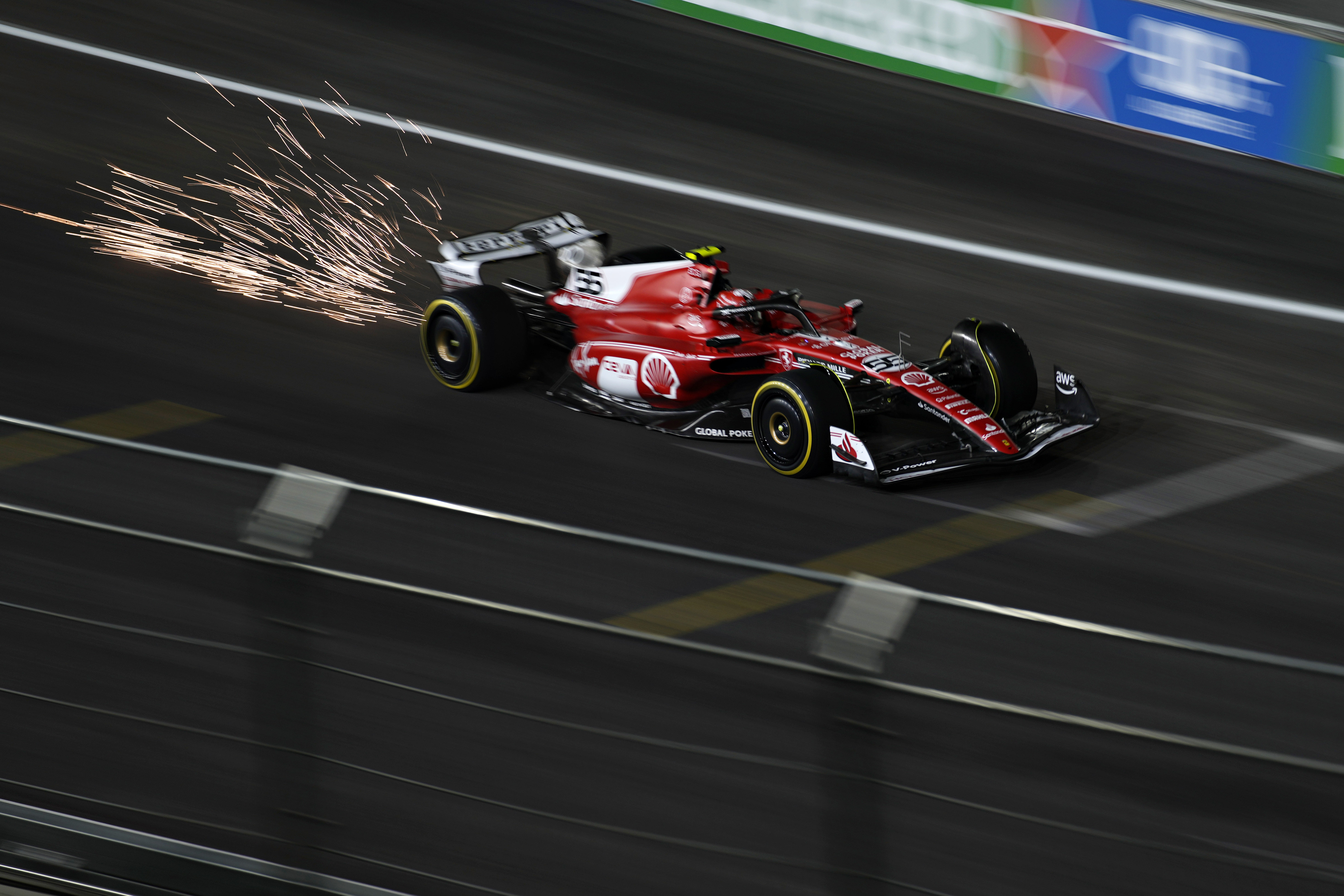 Formula 1 Cars Hit the Las Vegas Circuit for Grand Prix Practice