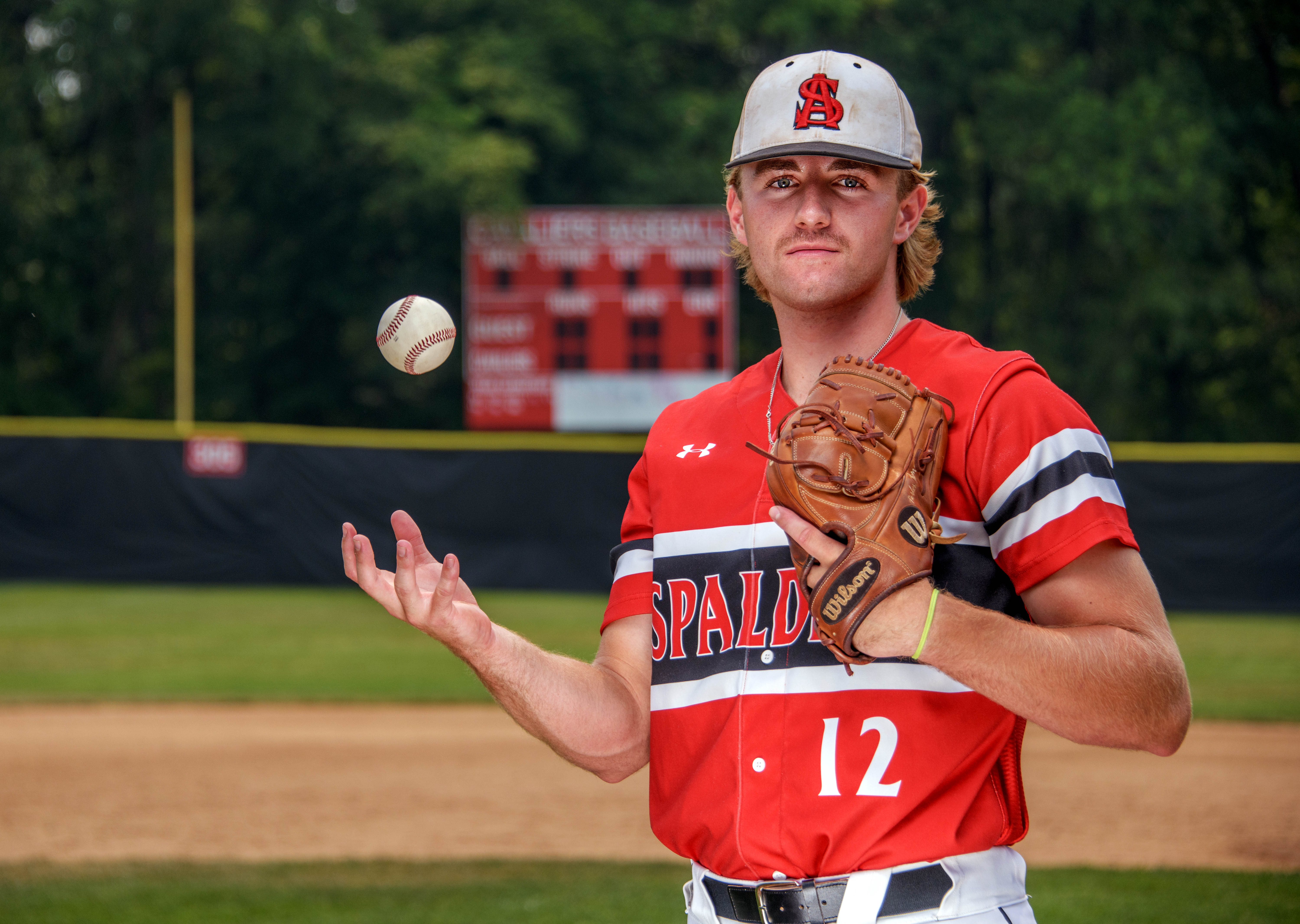 Capital Gazette 2023 baseball Player of the Year Parker Thomas helped  Spalding repeat as conference champs