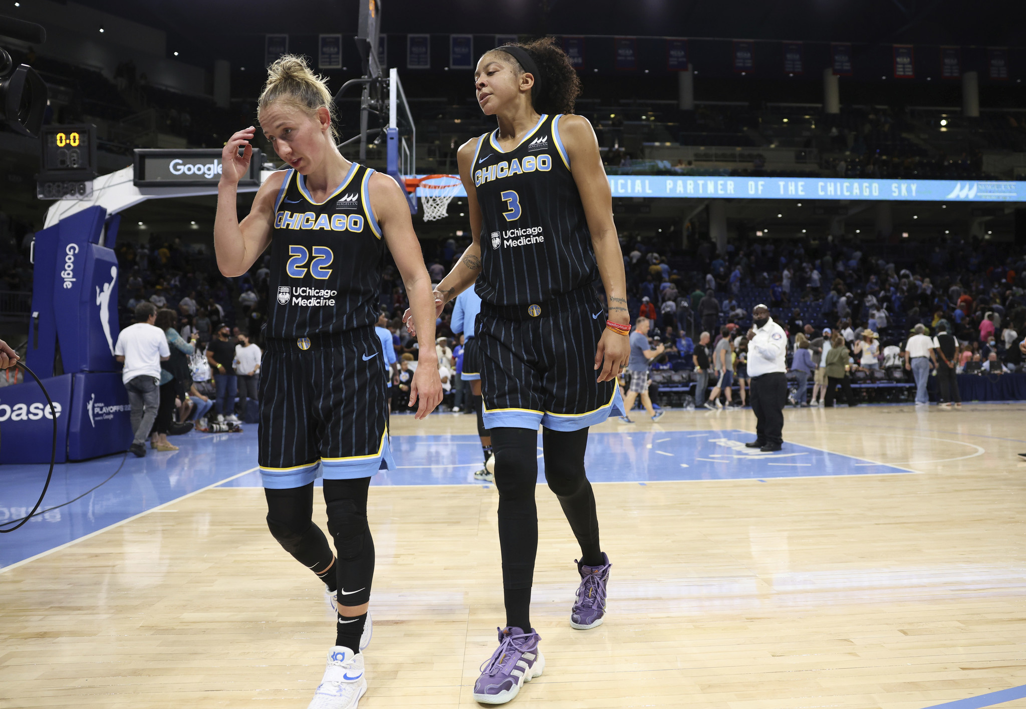 Chicago Sky still competitive after massive changes since winning 2021 WNBA  title