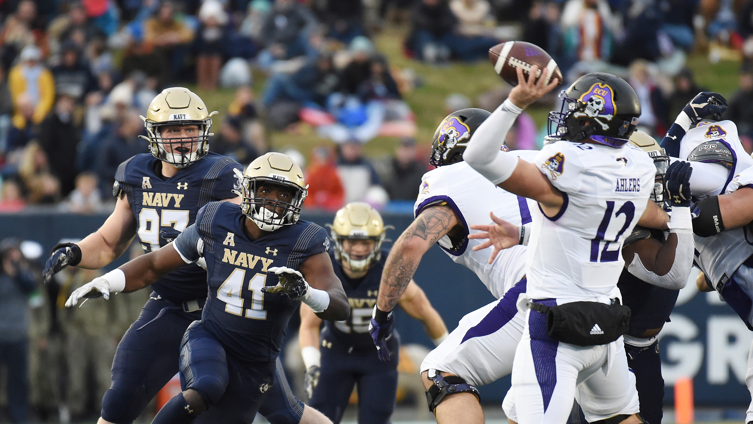 ECU football: Pirates run away from Old Dominion and secure first