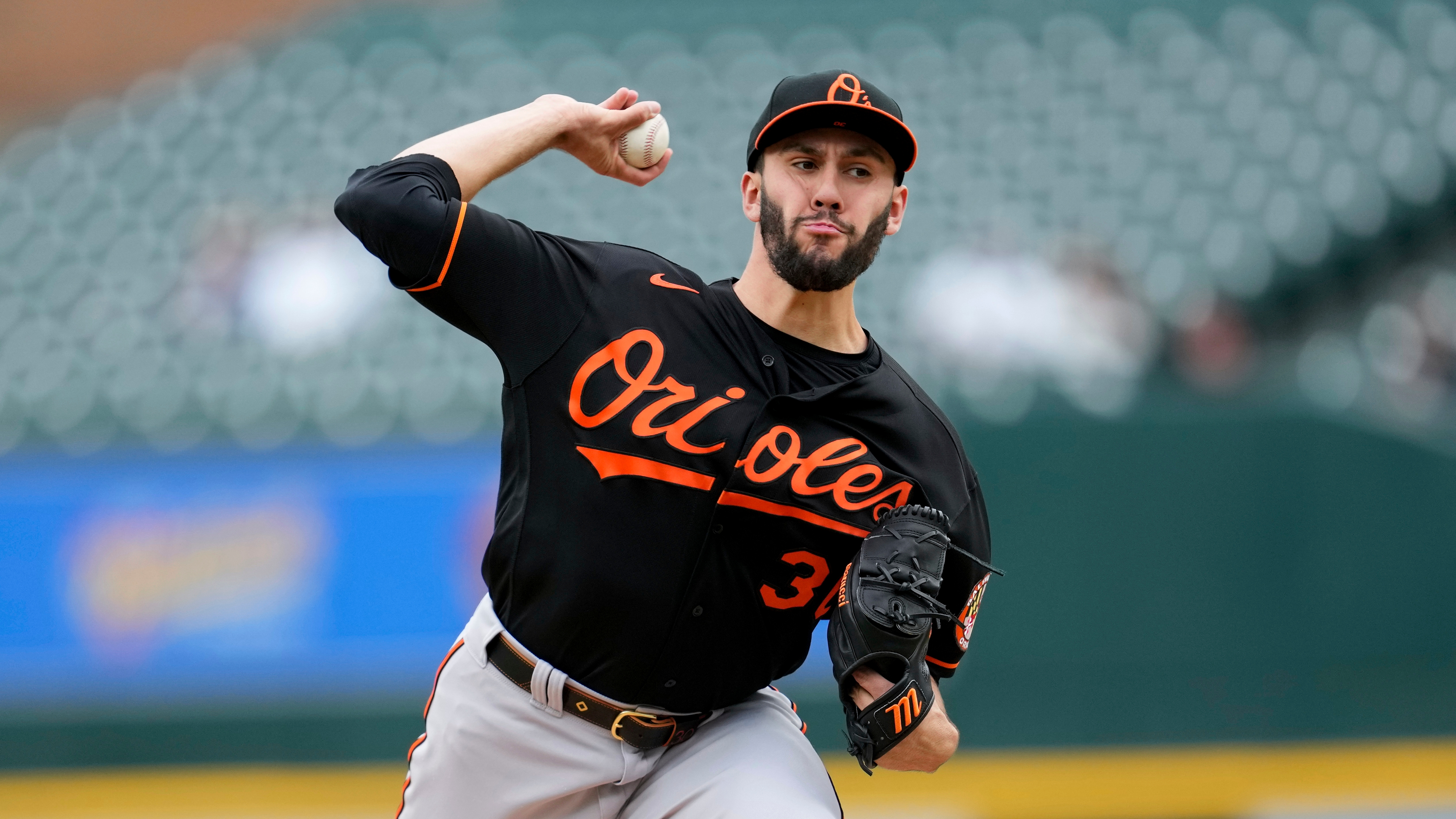 Orioles rookie Grayson Rodriguez is experiencing some growing
