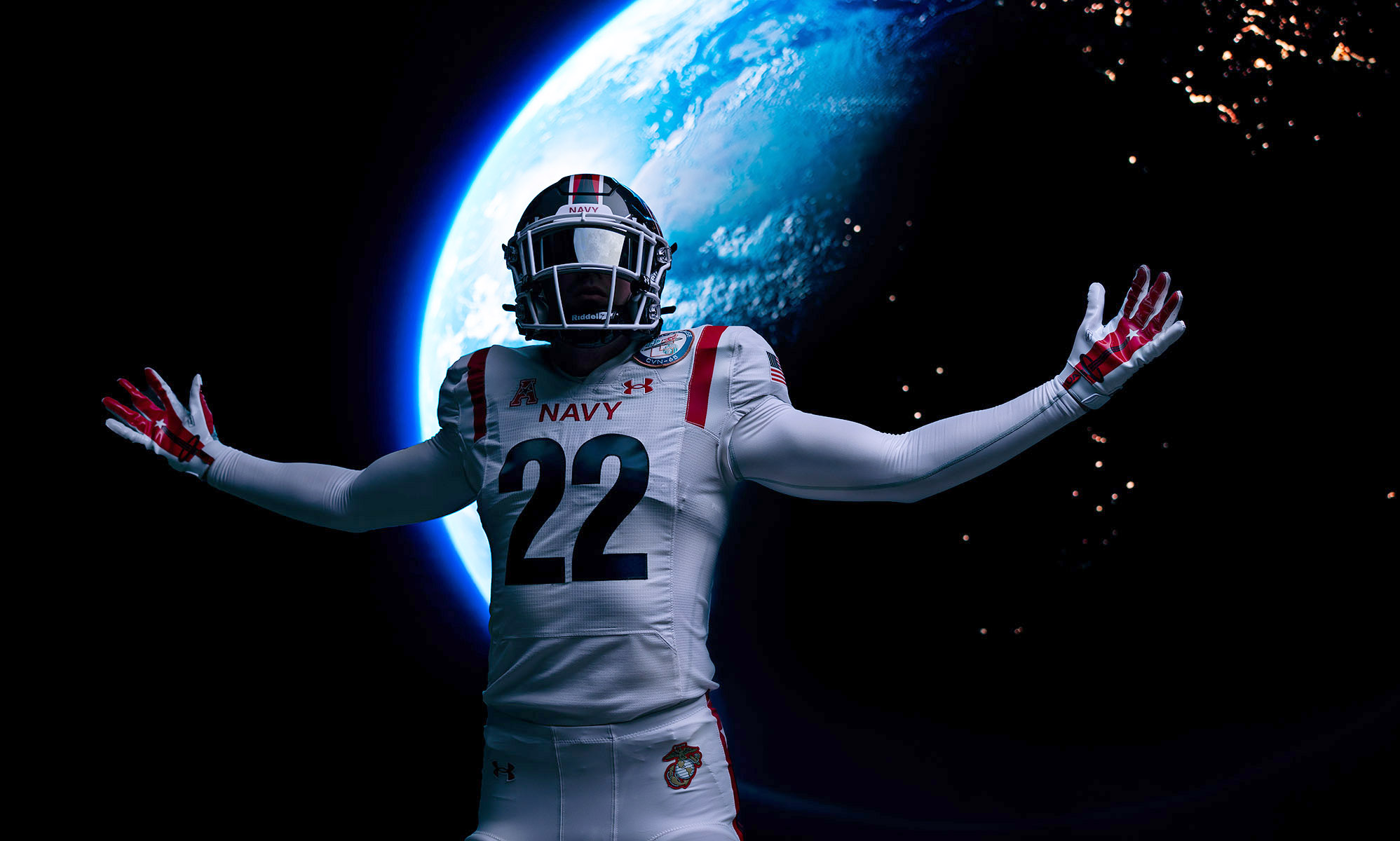 Navy Athletics and Under Armour Unveil Special Marine Corps