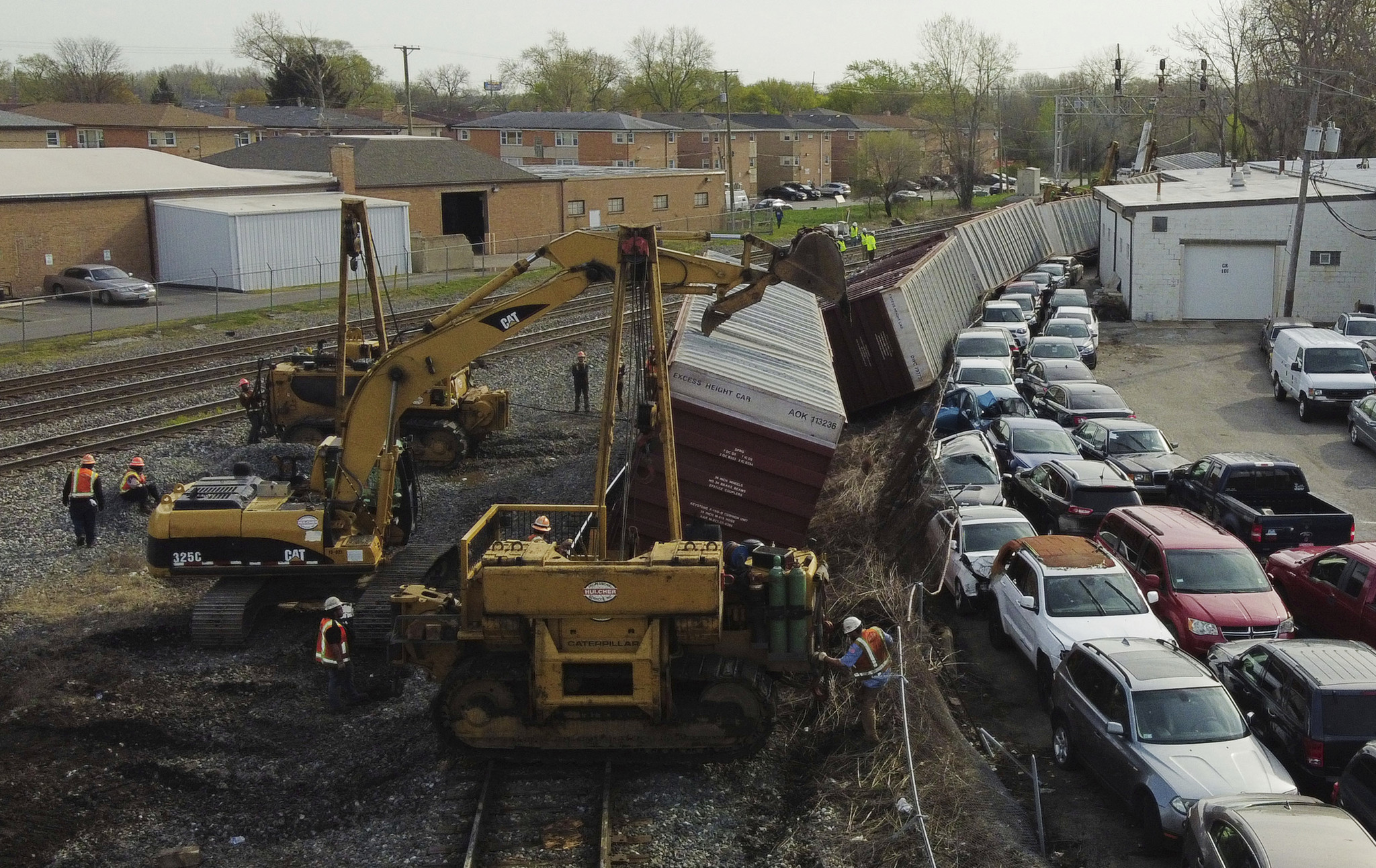 CSX freight train derails in Blue Island Wednesday night – Chicago Tribune