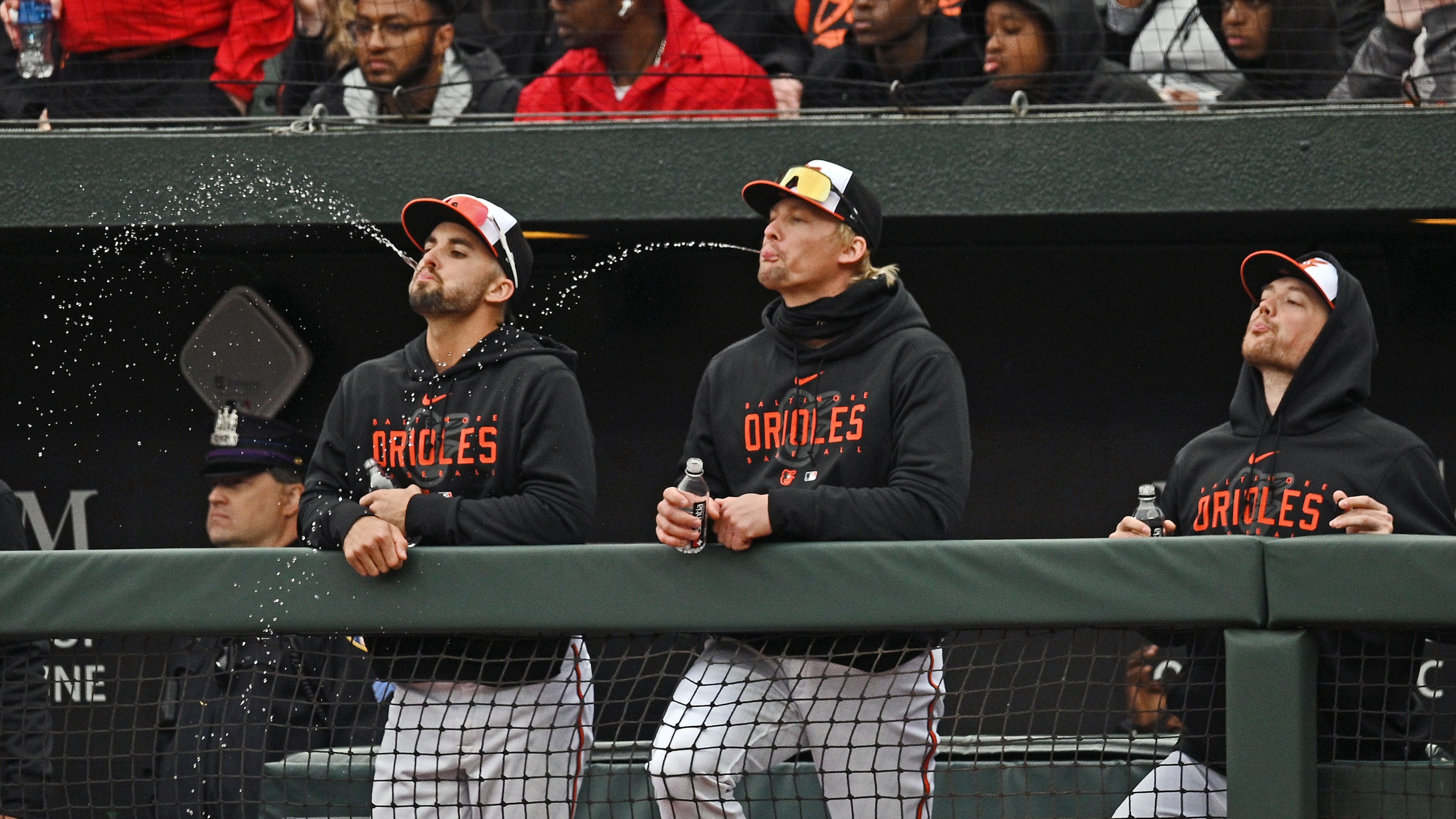 The Baltimore Orioles Are Staying Hydrated With a DIY Beer Bong