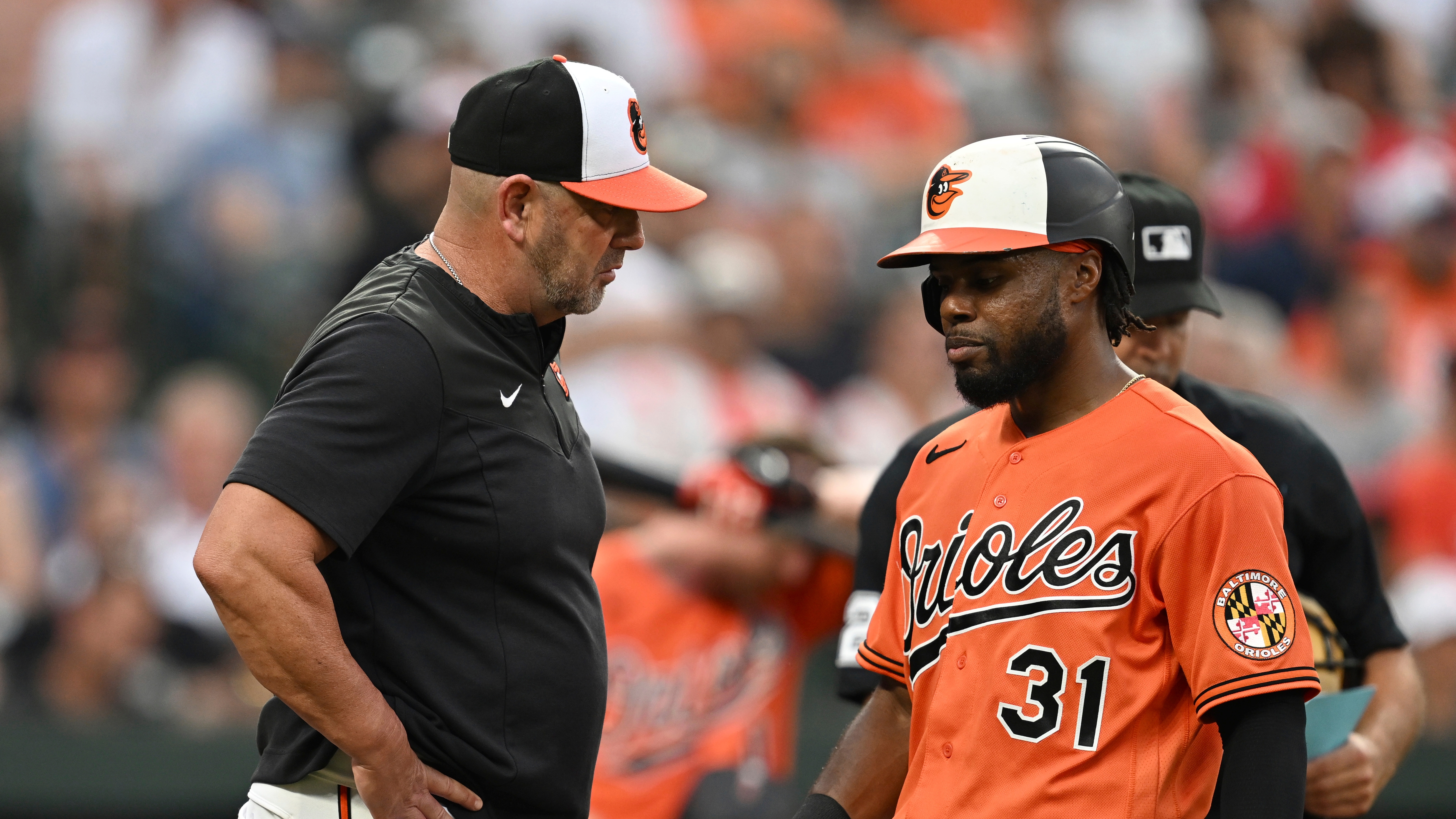 Orioles' Cedric Mullins returns to injured list with right groin strain;  team signs 15 more draft picks