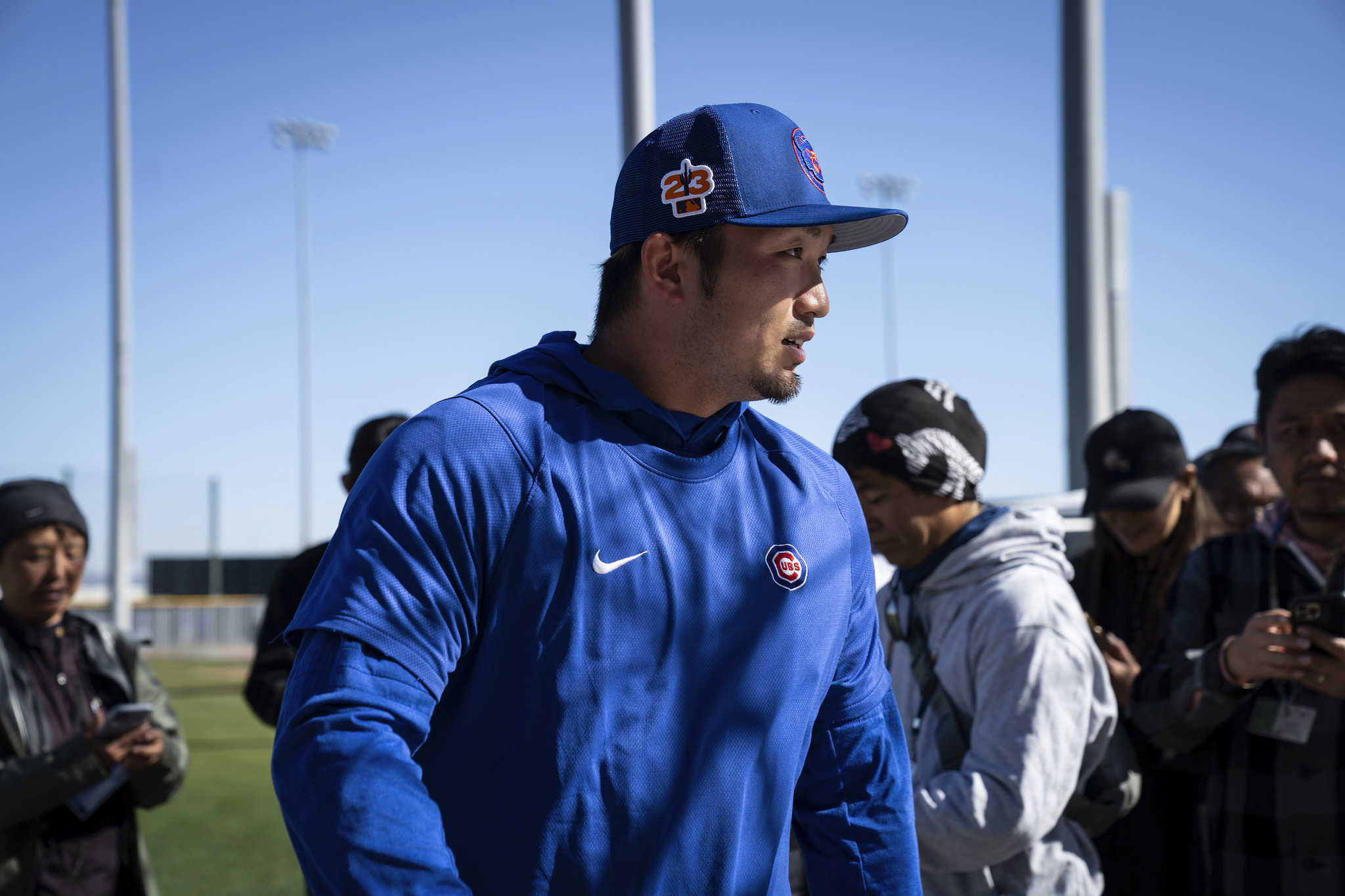 Cubs' Trey Mancini carrying lessons from last year into spring
