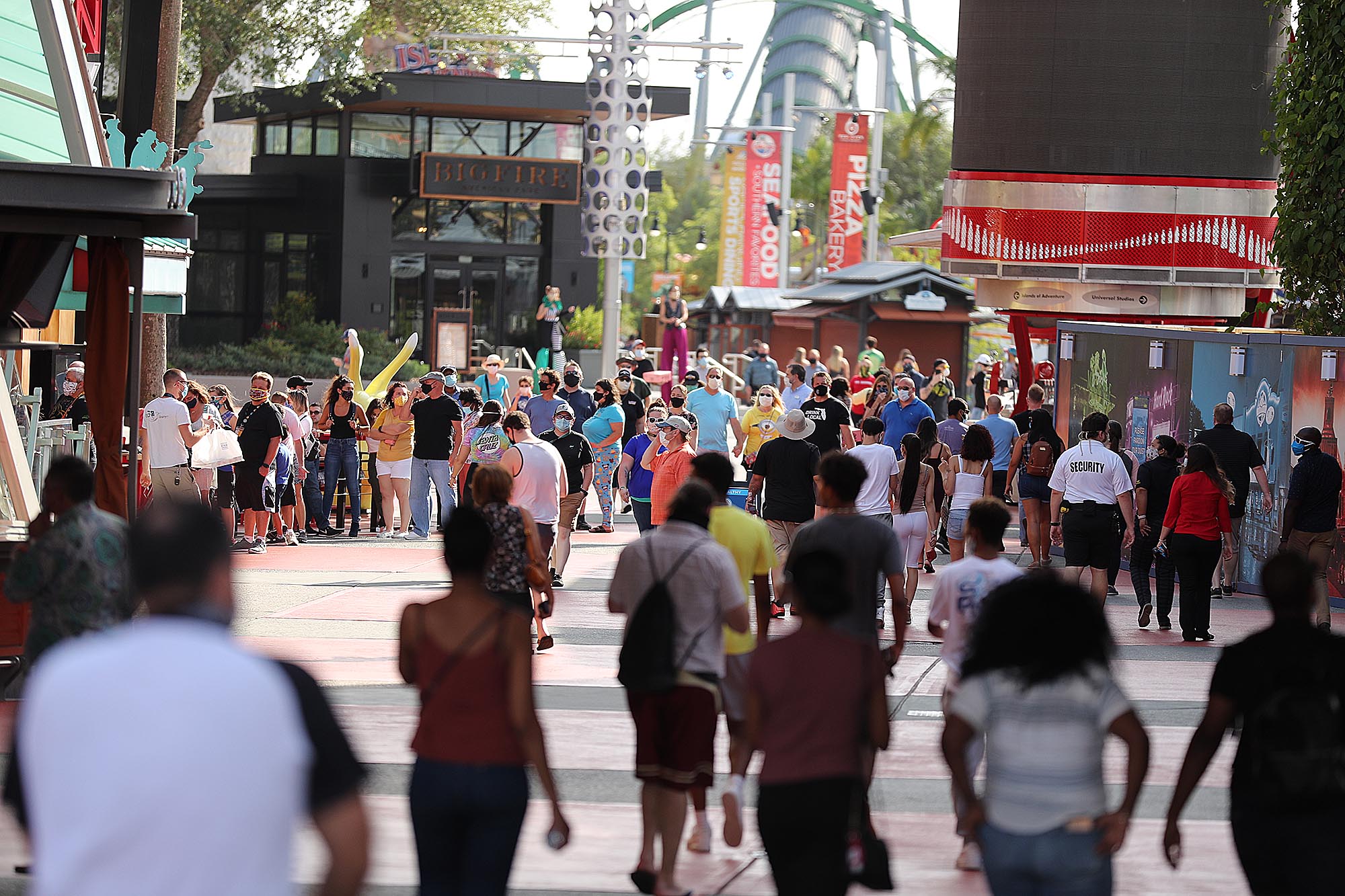 Universal Orlando Citywalk Reopening Begins Orlando Sentinel