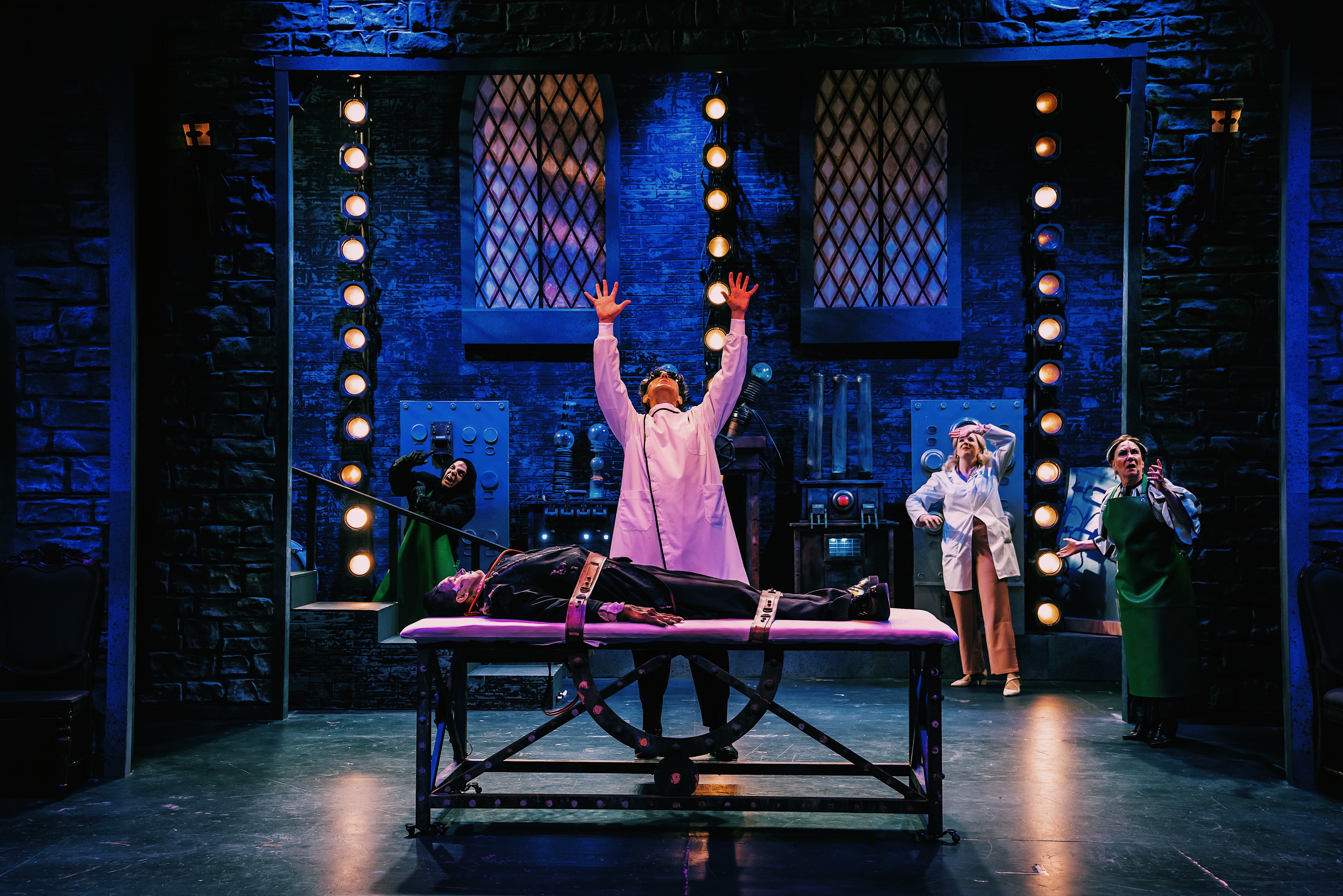 Review: “Young Frankenstein” at Mercury Theater