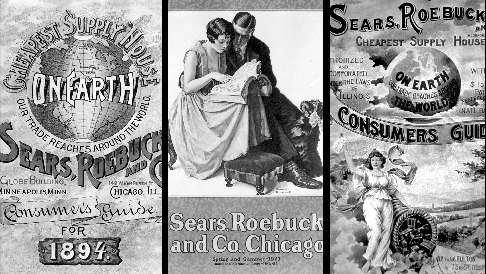 Victorian 1902 GUITAR Catalog Page POSTER! Chicago - Sears Catalogue Ad - Vintage 24 x 36 or smaller Roebuck Steampunk Co